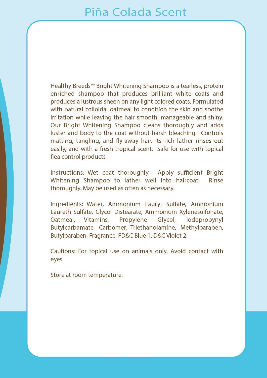 Healthy Breeds 840235169727 12 oz English Cocker Spaniel Bright Whitening Shampoo