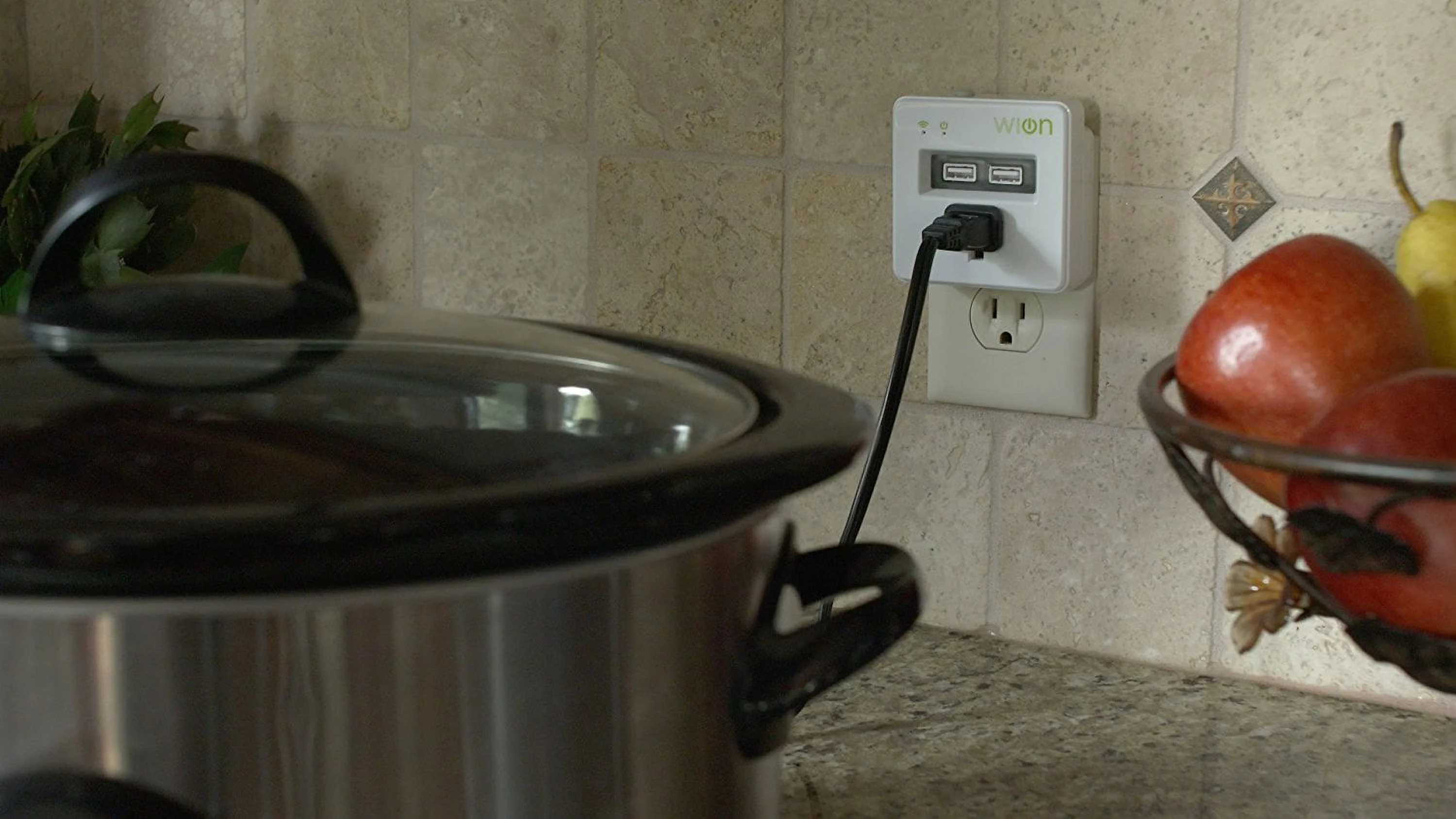 WiOn 50055 Smart Outlet, No Hub Required