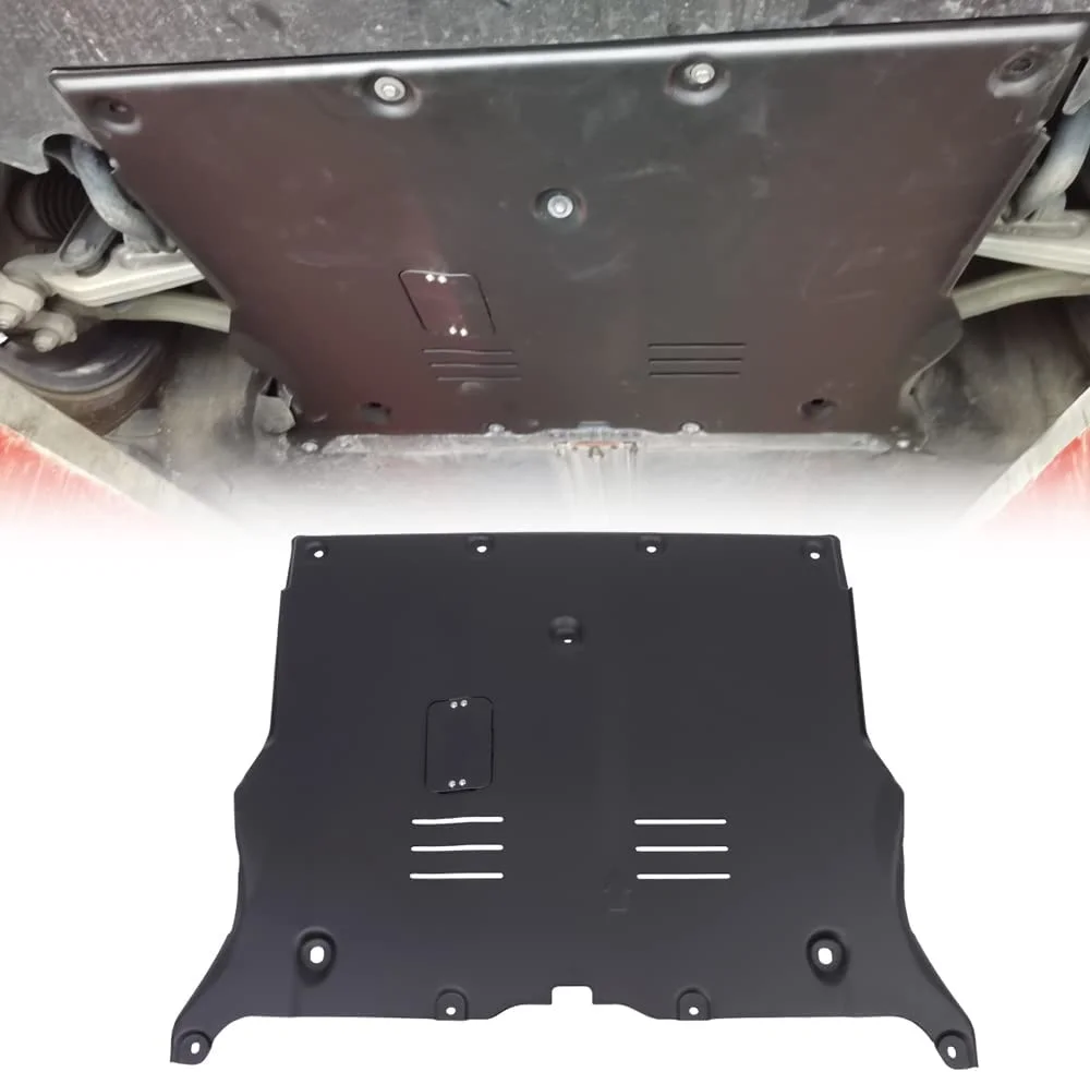 ELITEWILL Front Skid Plate Fit for Tesla Model 3 2017 - 2023 & Tesla Model Y 2020 - 2023 Guard Plate Under Engine Guard Cover Chassis