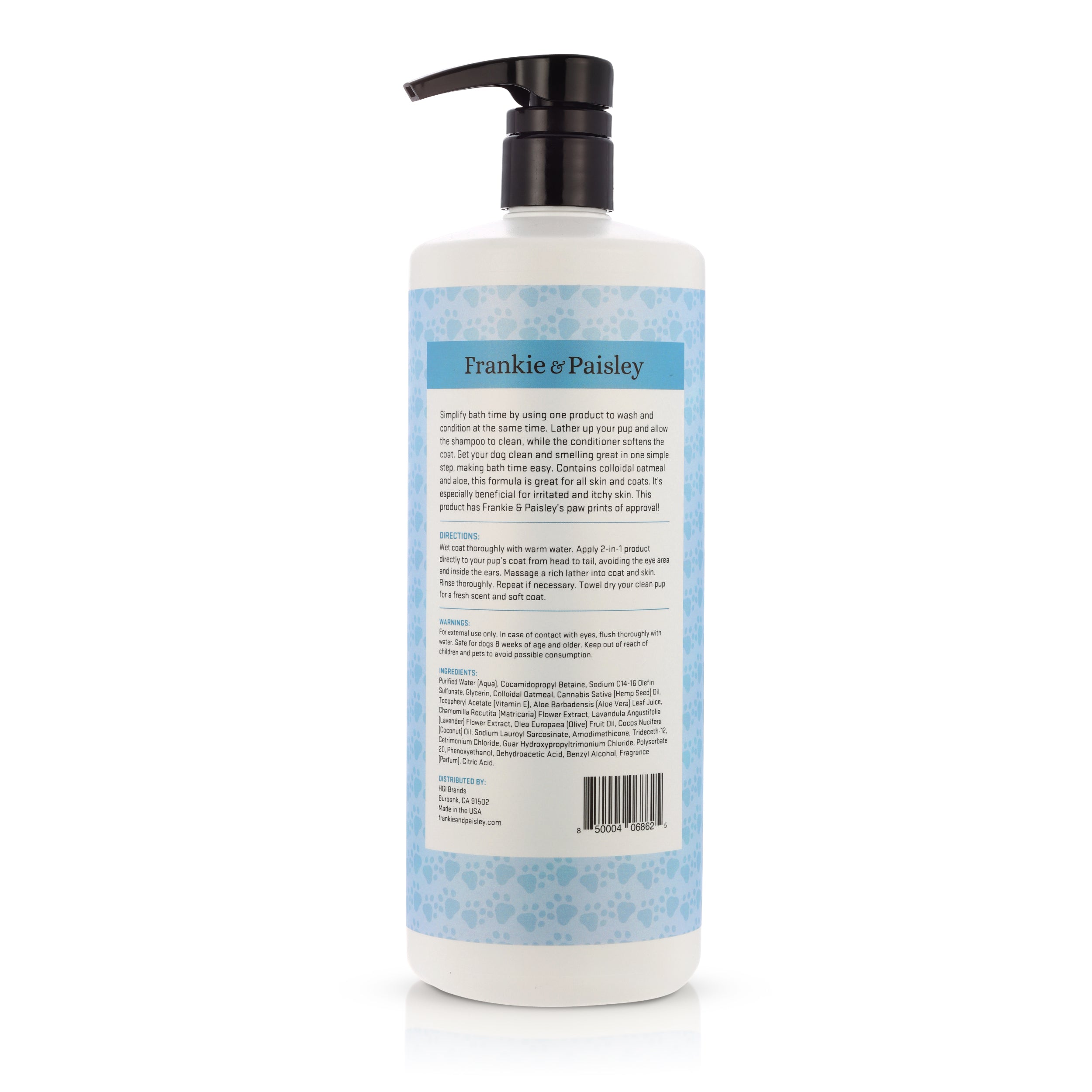 2-in-1 Shampoo + Conditioner Oatmeal & Aloe - 32oz