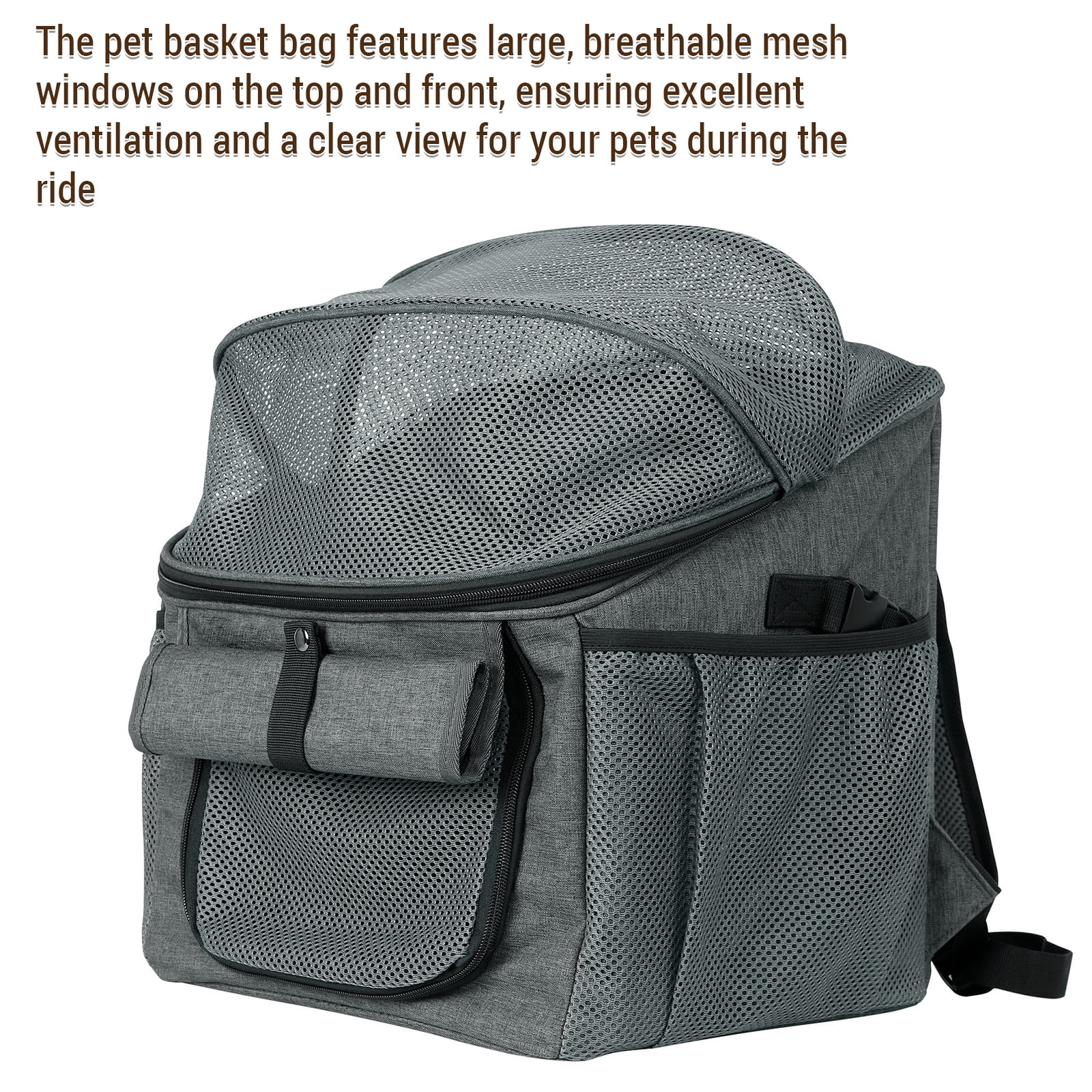 Dazzduo Bicycle bag,Cloth Pet Carrier Pet Carrier Medium Bike Carrier
