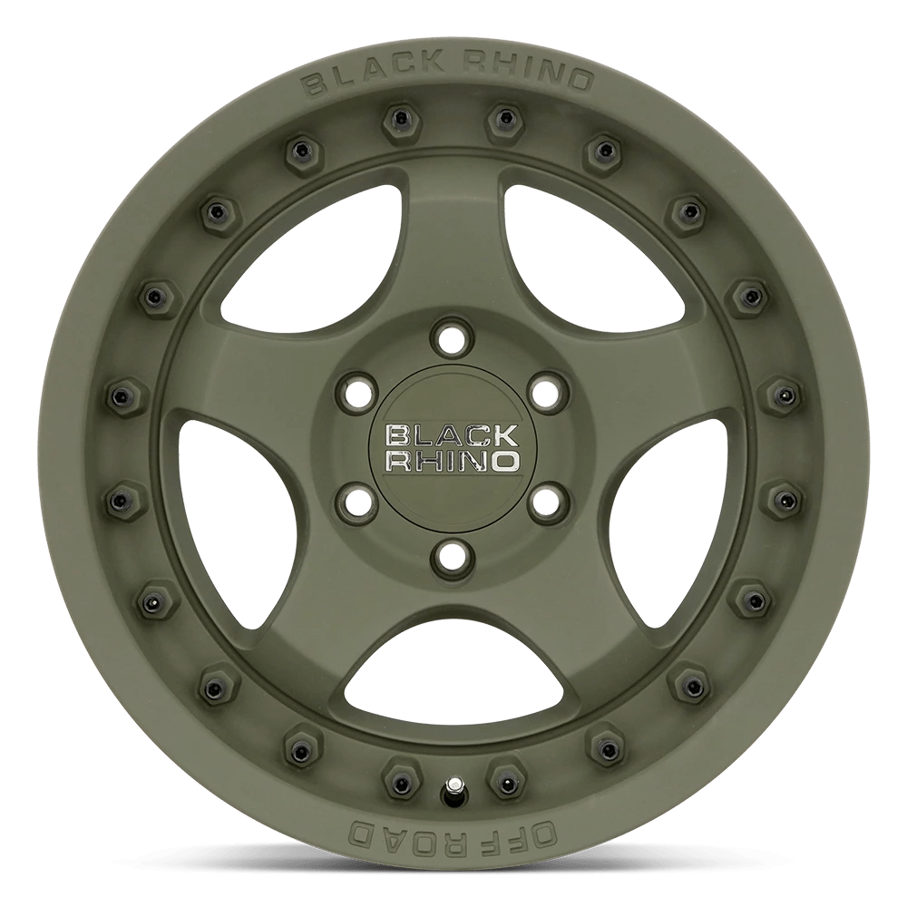 Black Rhino Cast Aluminum Rim BRBTM 18X9 6X5.5 OD-GRN 12MM, 1890BTM126140N12