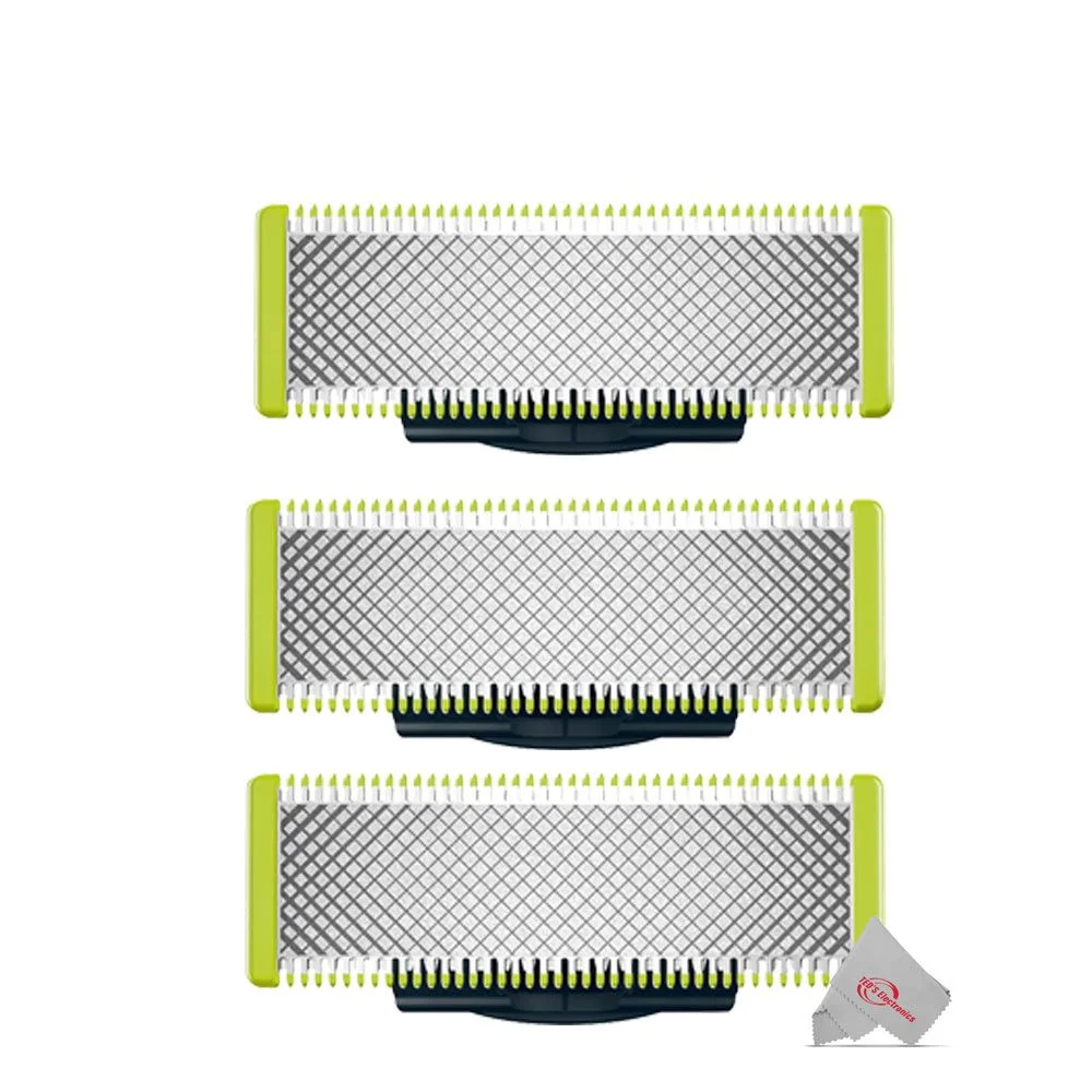 Oneblade QP6520/70 Pro Hybrid Electric Trimmer and Shaver with Three OneBlade Replacement Blade