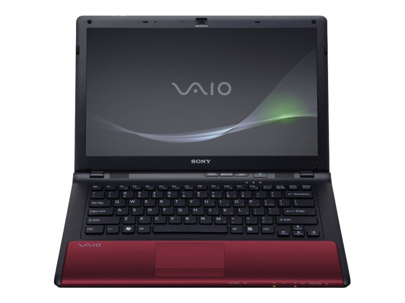 Sony VAIO CW Series VPC-CW26FX/R - Core i5 520M / 2.4 GHz - Win 7 Home Premium 64-bit - 4 GB RAM - 500 GB HDD - DVD SuperMulti DL - 14