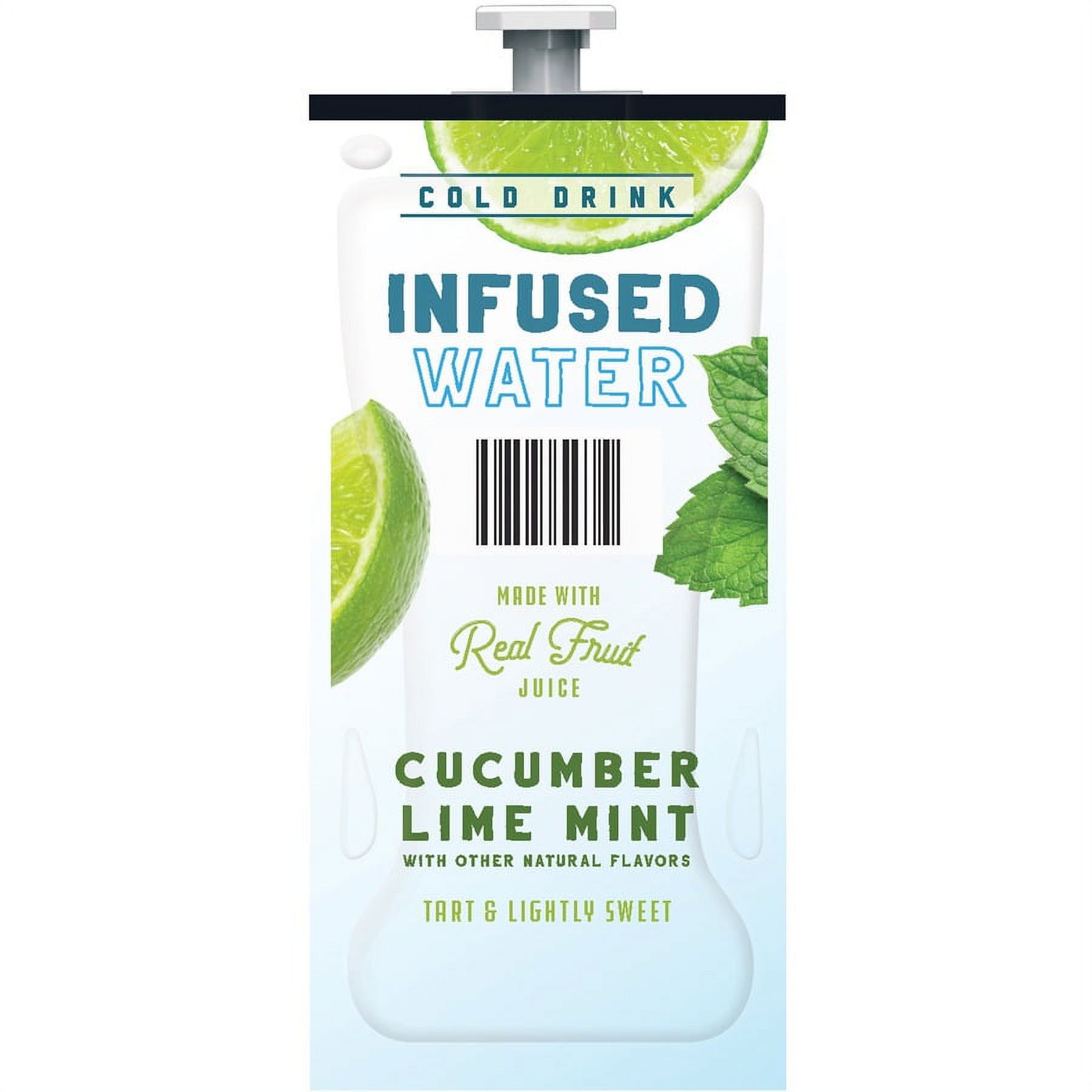 Lavazza Cucumber Lime Mint Infused Water - Ready-to-Drink - 100 / Carton | Bundle of 2 Cartons