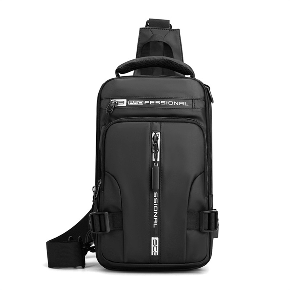 Men Chest Bag Pack Travel Sport Cross Body Shoulder Sling Backpack