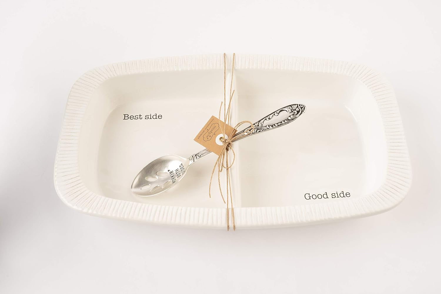 Fall Divided Side Serving Dish Set Of 2