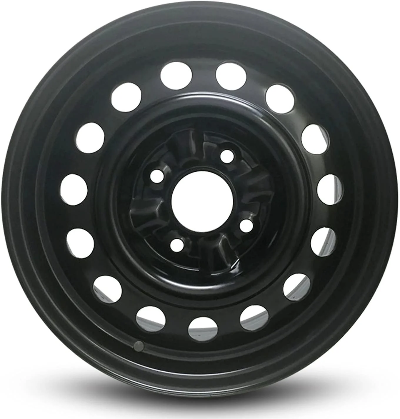 15 Inch Wheel for 1993-2001 Nissan Altima 4 Lug Black Steel Rim