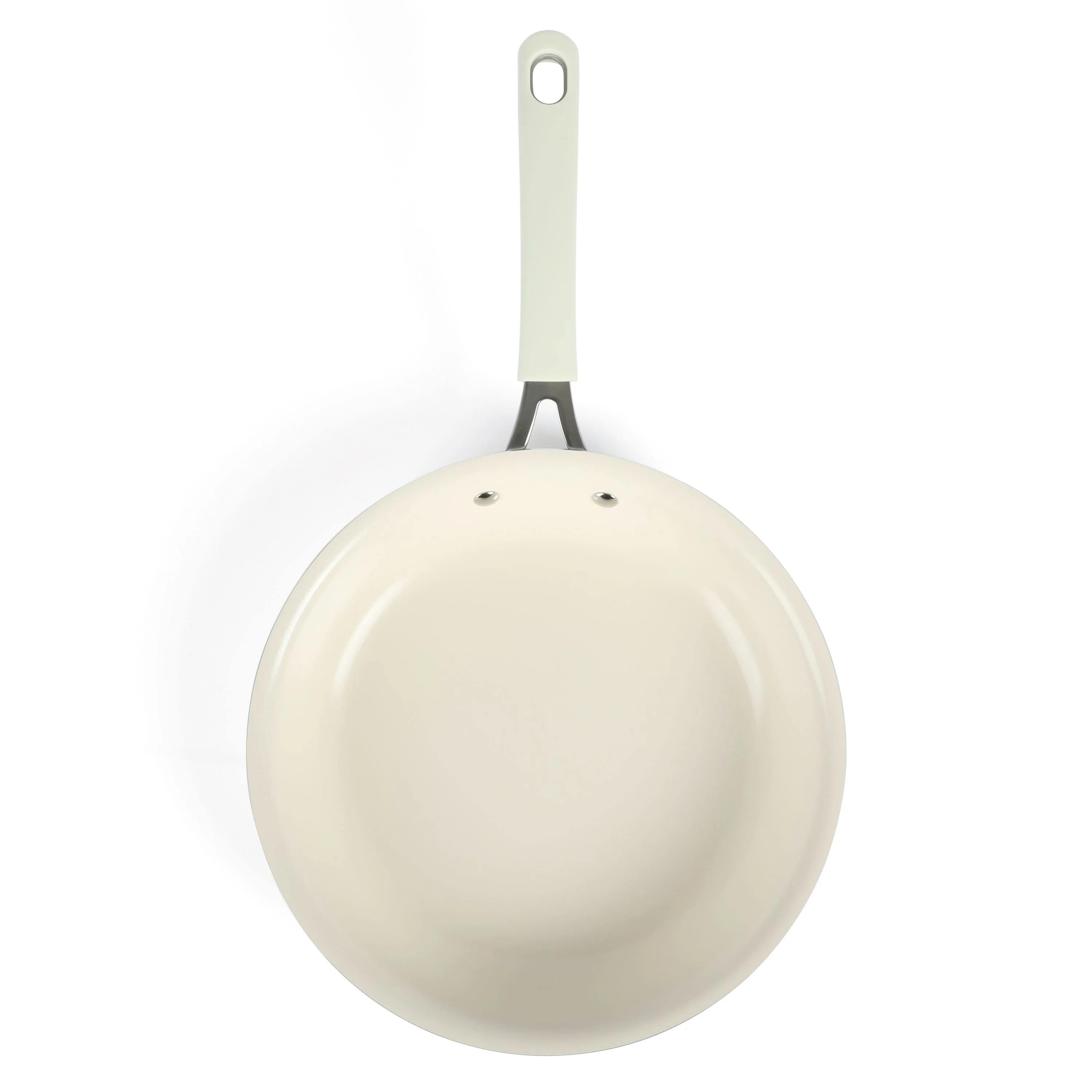 Martha Stewart Everyday Charlemont 10-inch Linen Aluminum Fry Pan