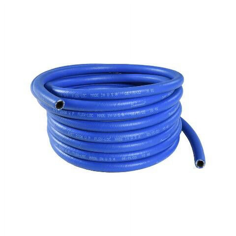 SpeedFX 5330620 Blue Synth Rubber Push On hose -6AN 25 Ft Length  250 PSI