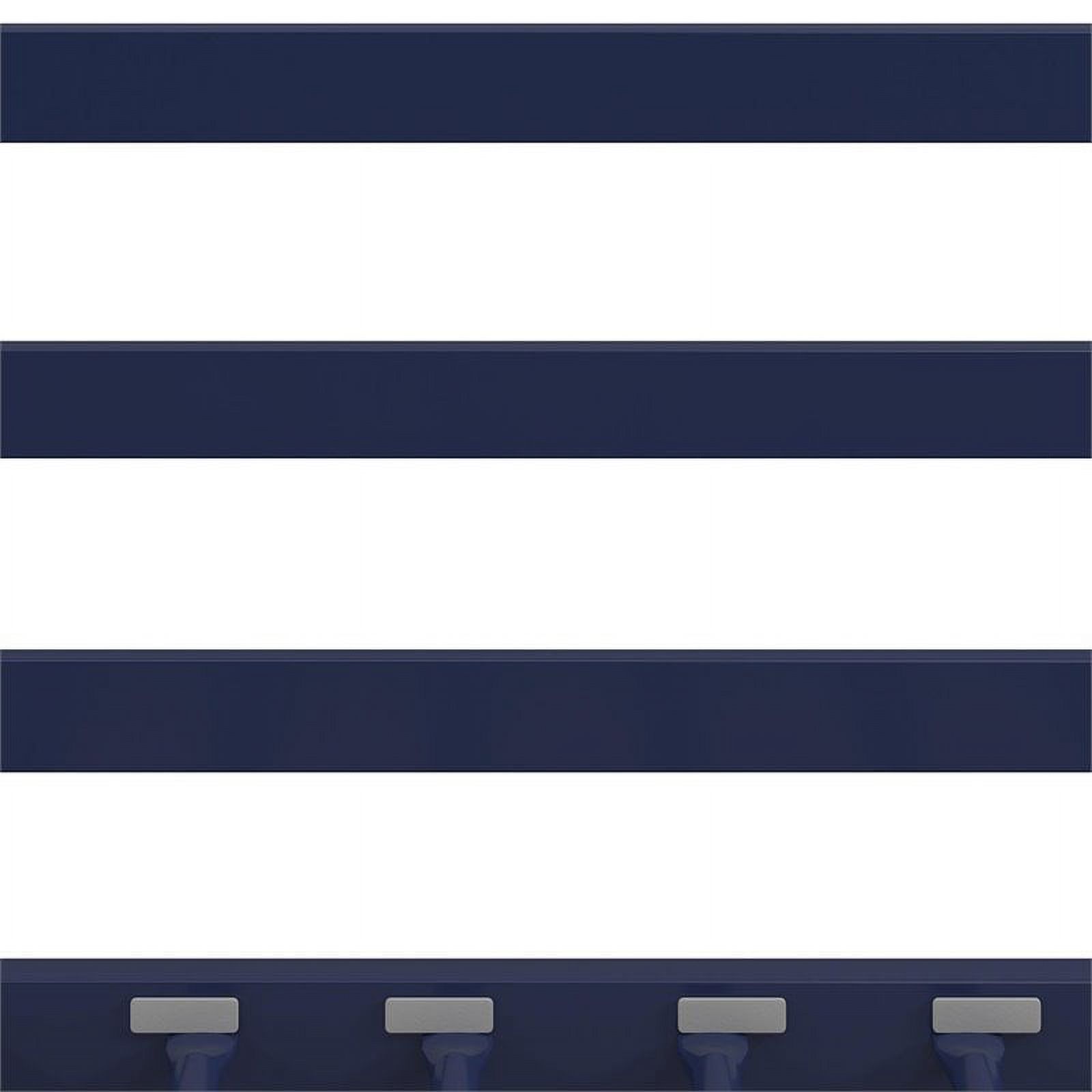 DHP Mabel Full Over Full Metal Bunk Bed in Blue