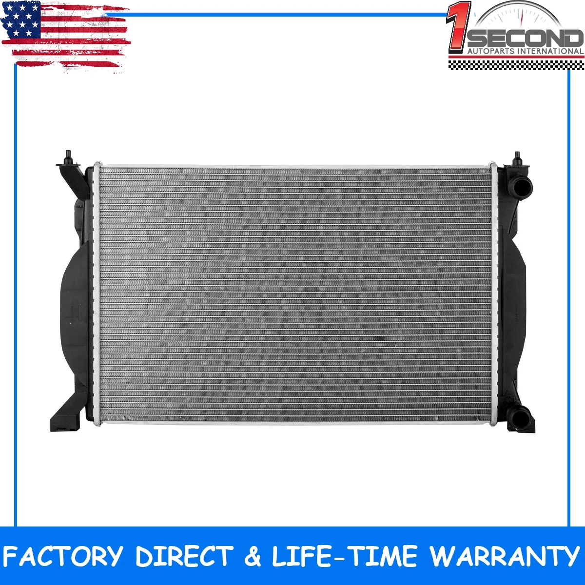 1second Radiator Compatible with Audi A4 2002-2006 02 03 04 05 06 L4 1.8L Part 2557