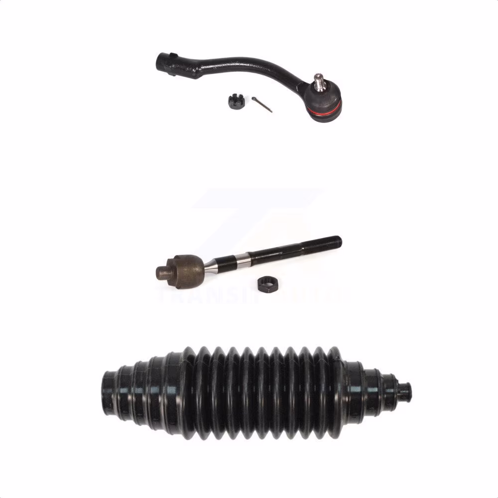 Transit Auto - Front Right (Passenger) Steering Tie Rod End & Boot Kit For Hyundai Accent Kia Rio KTB-100611