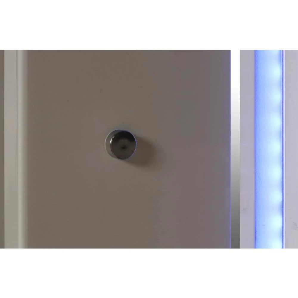 New Classic Furniture Sapphire Contemporary Solid Wood 6/6 Ek Bed in White