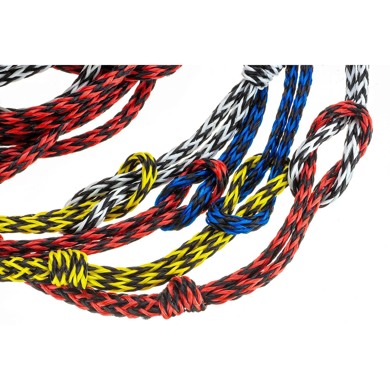 Seachoice 4-Section Water Ski Rope, 75 Ft. Long, 12 In. Handle w/ Rubber Grip