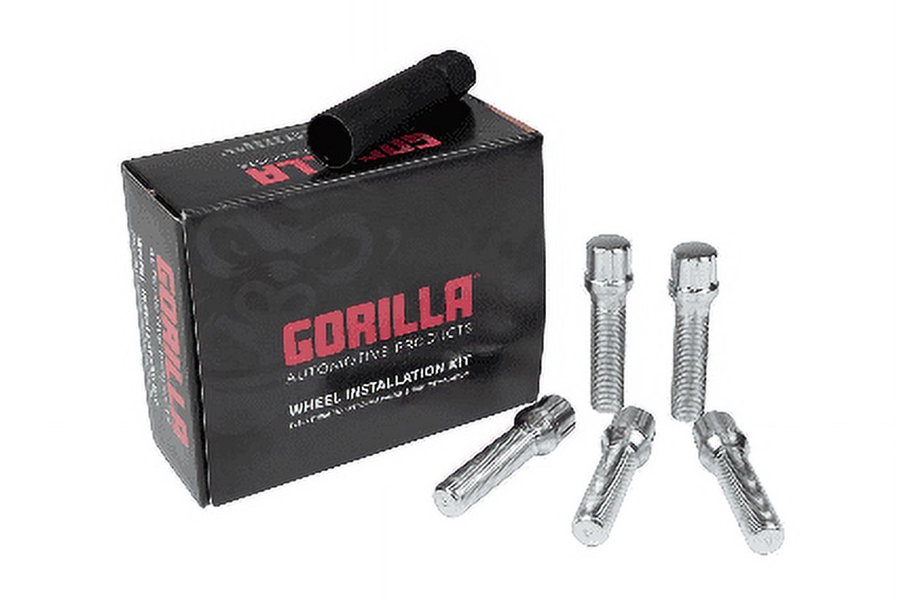 Gorilla K5BS-14125X50GR 5 Lug 14-1.25 Spline Bolt WIK Chr 50Mm