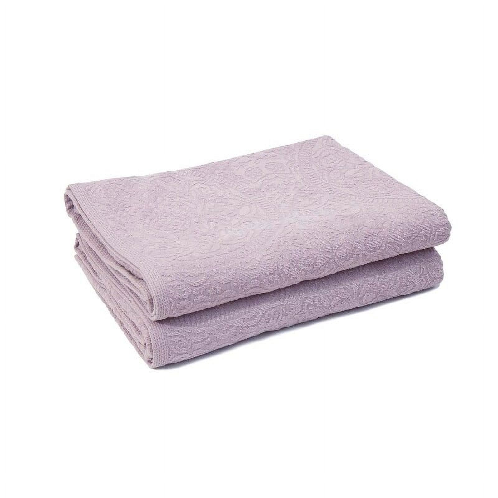 LINTEX LINENS Portofino 2PC Bath sheet - 34X64 HEATHER