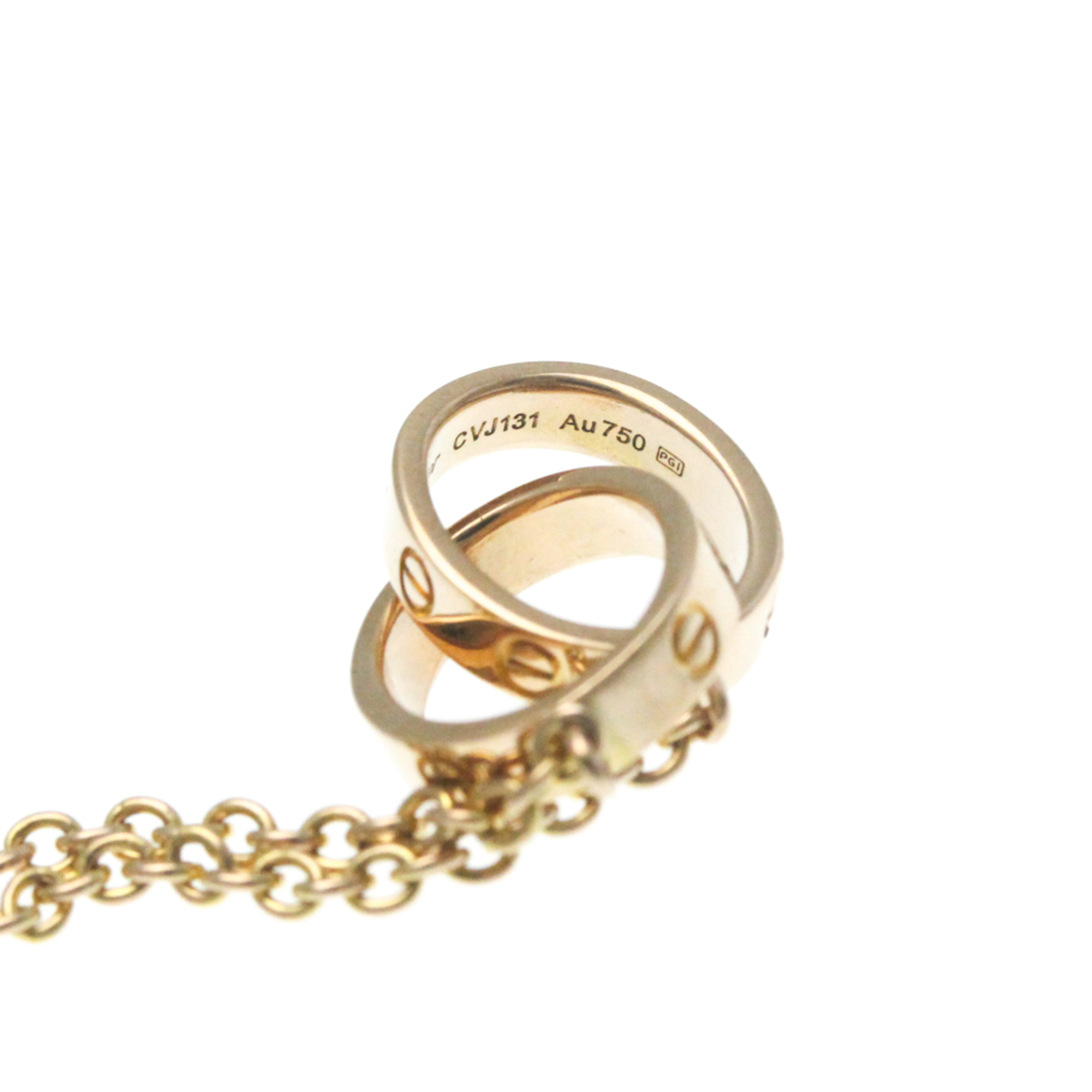 Pre-Owned Cartier Baby Love Bracelet B6027000 Pink Gold (18K) No Stone Charm Bracelet Pink Gold (Good)