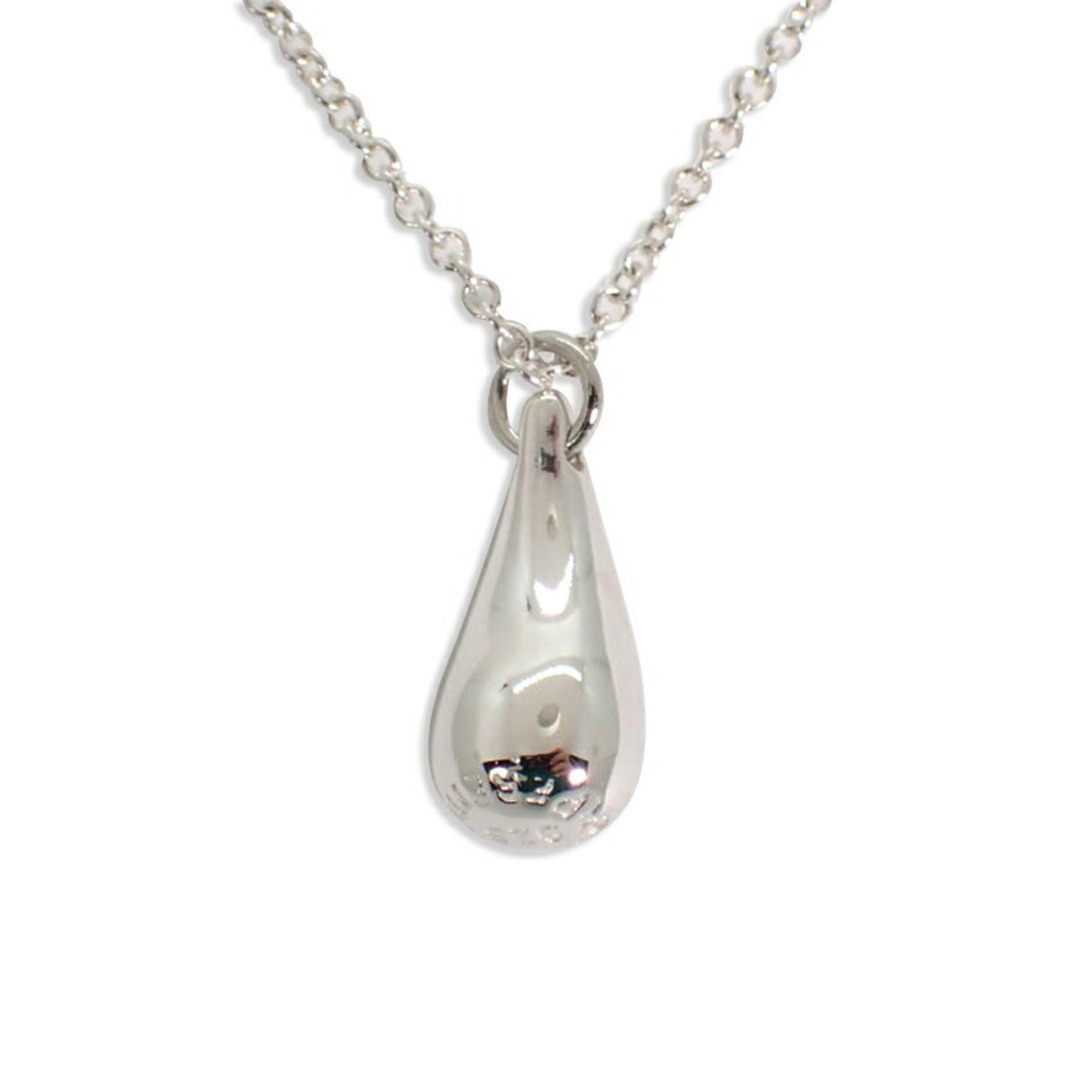 Pre-Owned TIFFANY/ Tiffany 925 teardrop pendant / necklace (Good)