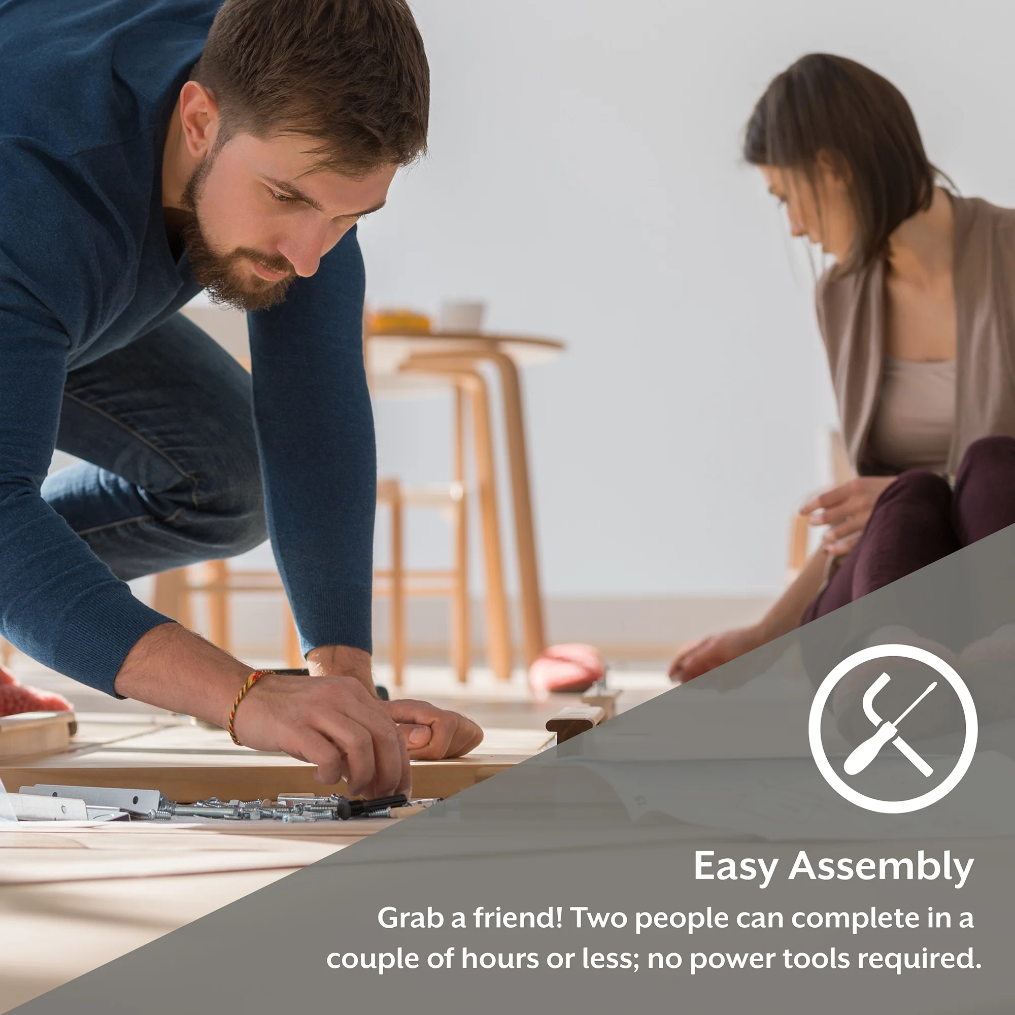 Hillsdale Campbell 6-Drawer Kids Dresser, White