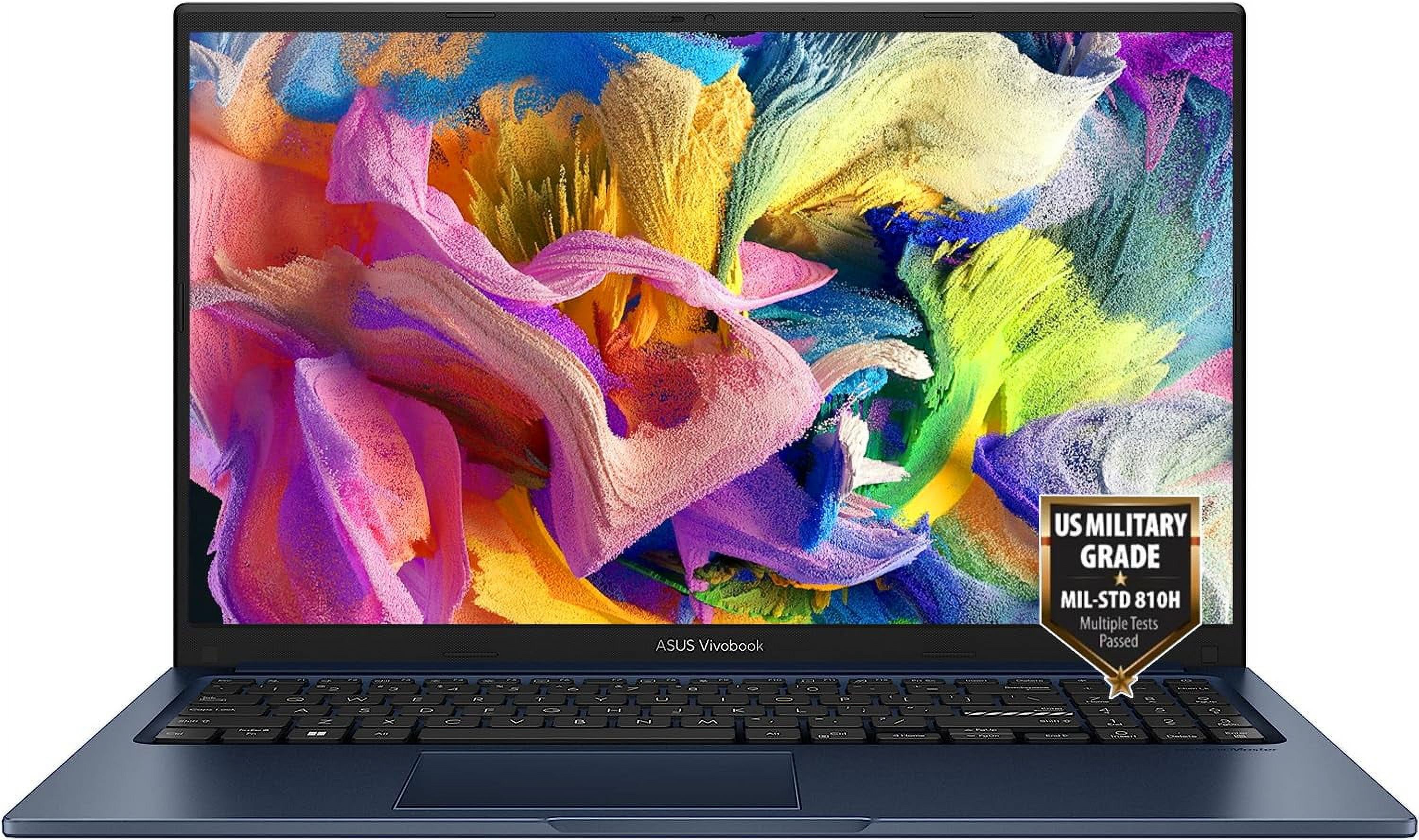 ASUS Vivobook 15 15.6”FHD Laptop | Intel Core i3-1215U | Intel UHD Graphics | 8GB DDR4 RAM | Webcam | Windows 11 Home in S Mode | w/Mousepad (16GB RAM | 512GB PCIe SSD)