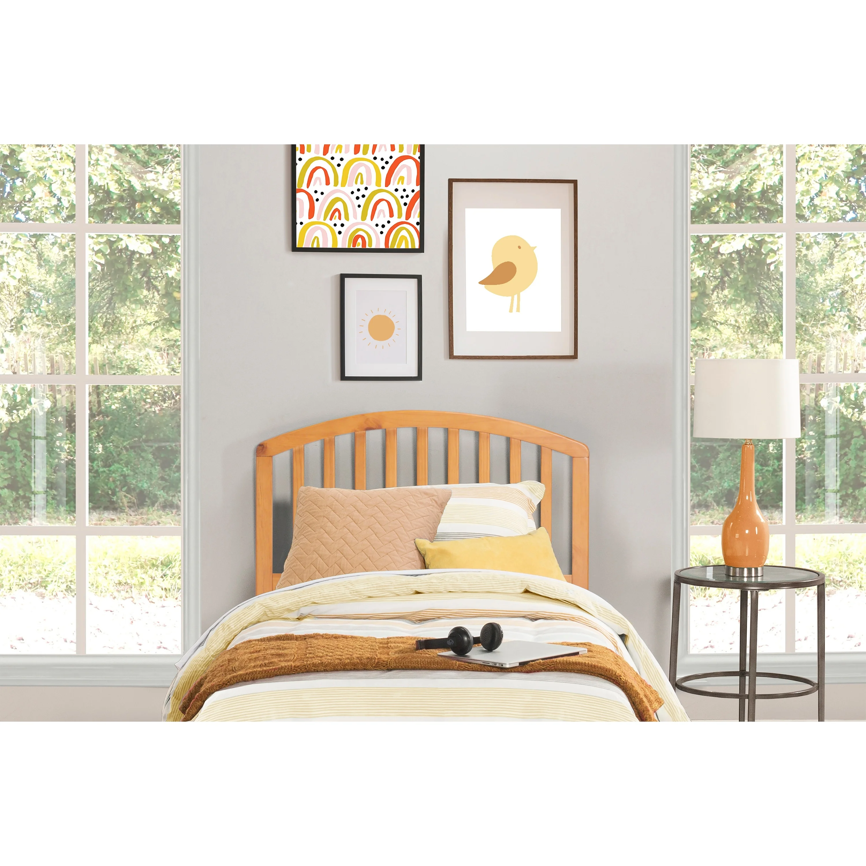 Copper Grove  Apalachicola Bolt-on Headboard Country Pine 39