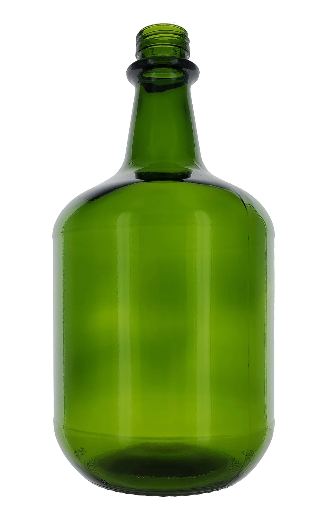 3L Jug Champagne Green - Pack of Four Bottles with White Metal Caps