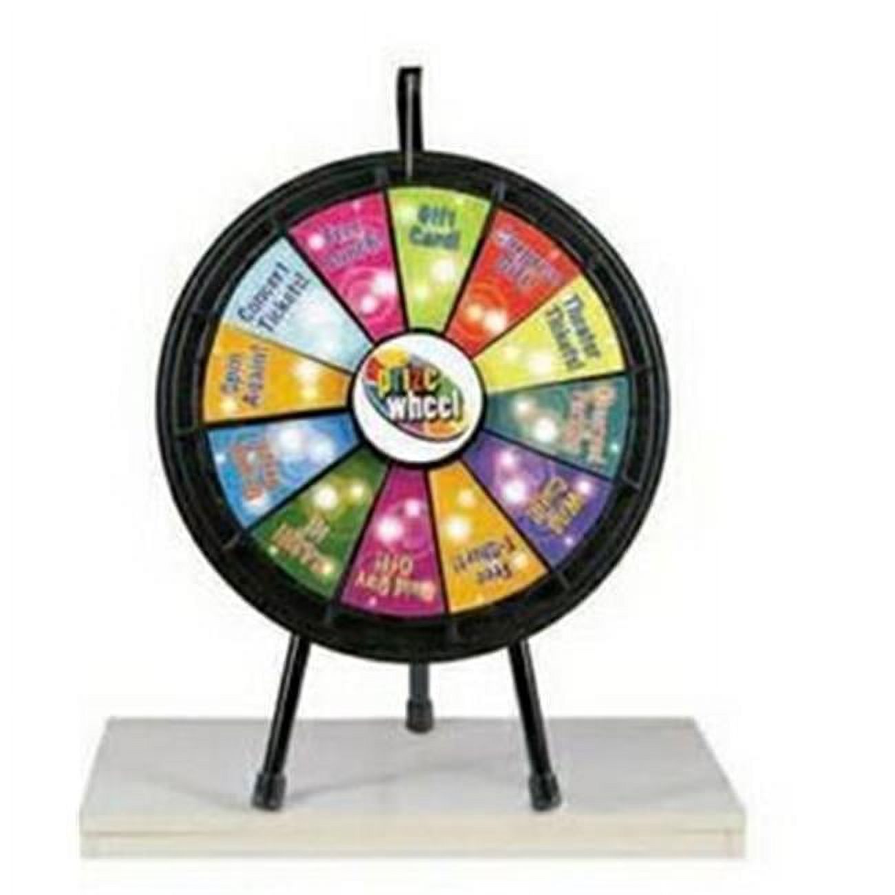 Games People Play  12 Slot Mini Prize Wheel Game 20.5 in. Diameter