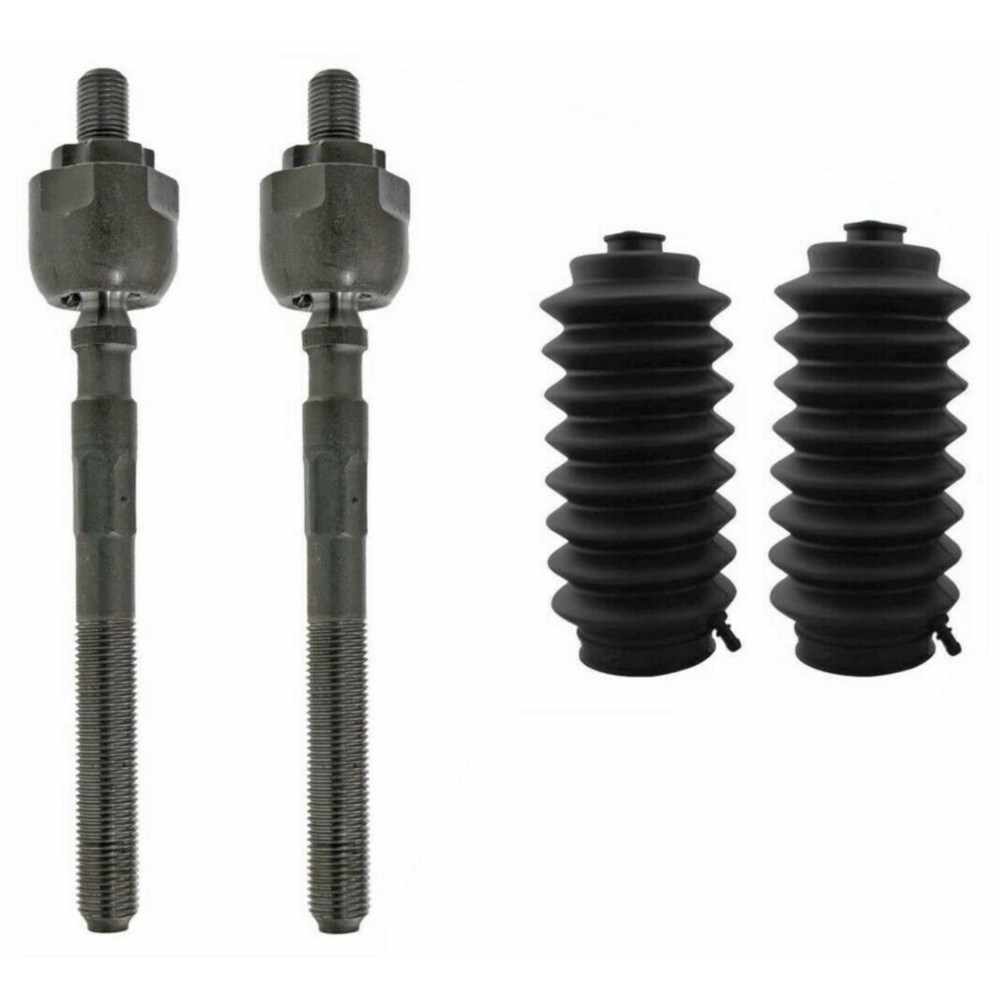 Teledu 4-pc Steering Kit For Honda 1996-2000 Civic Inner Tie Rod Ends With Bellow Boots