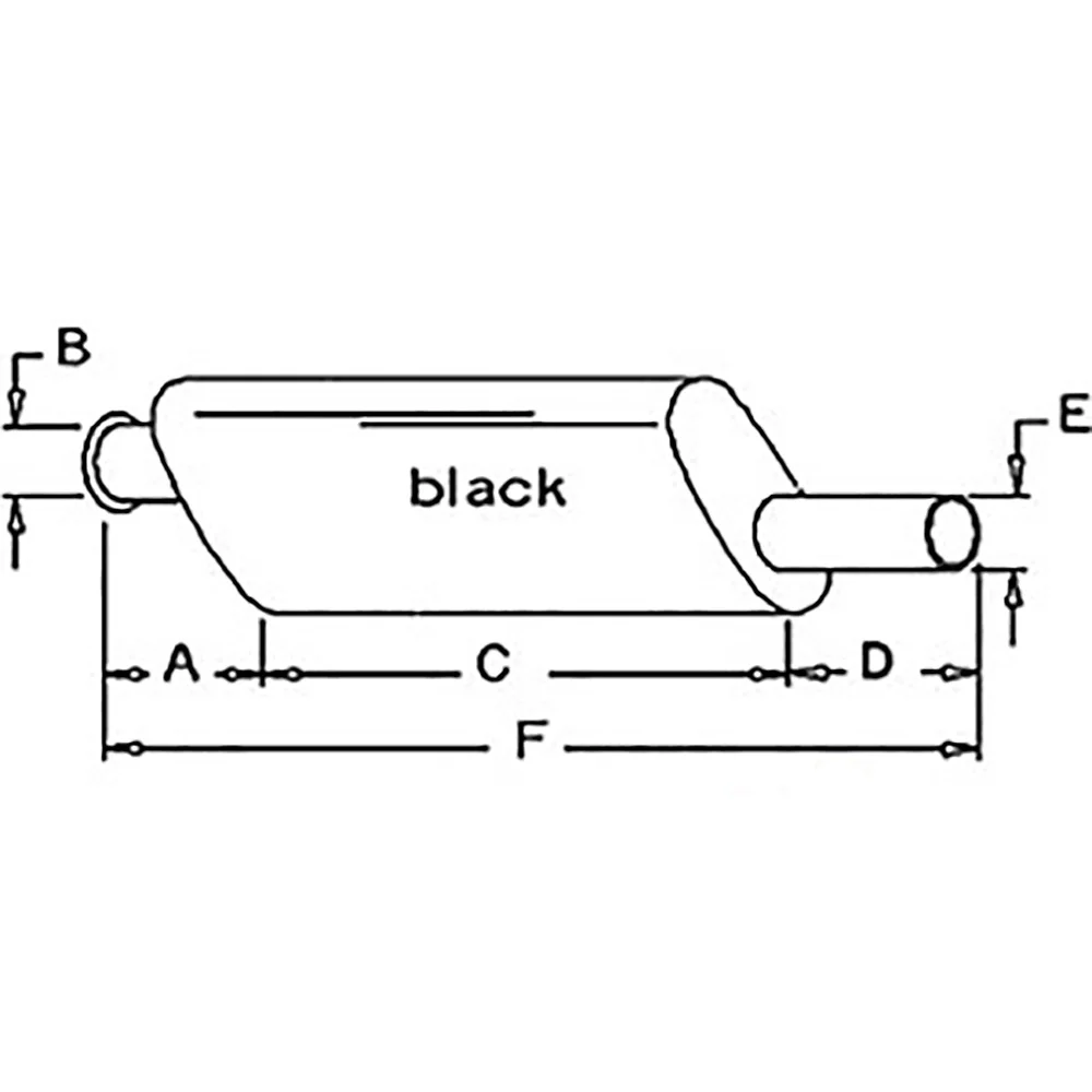 TP-AR86595 Muffler Fits John Deere 4230 4040 4030 3020 4020