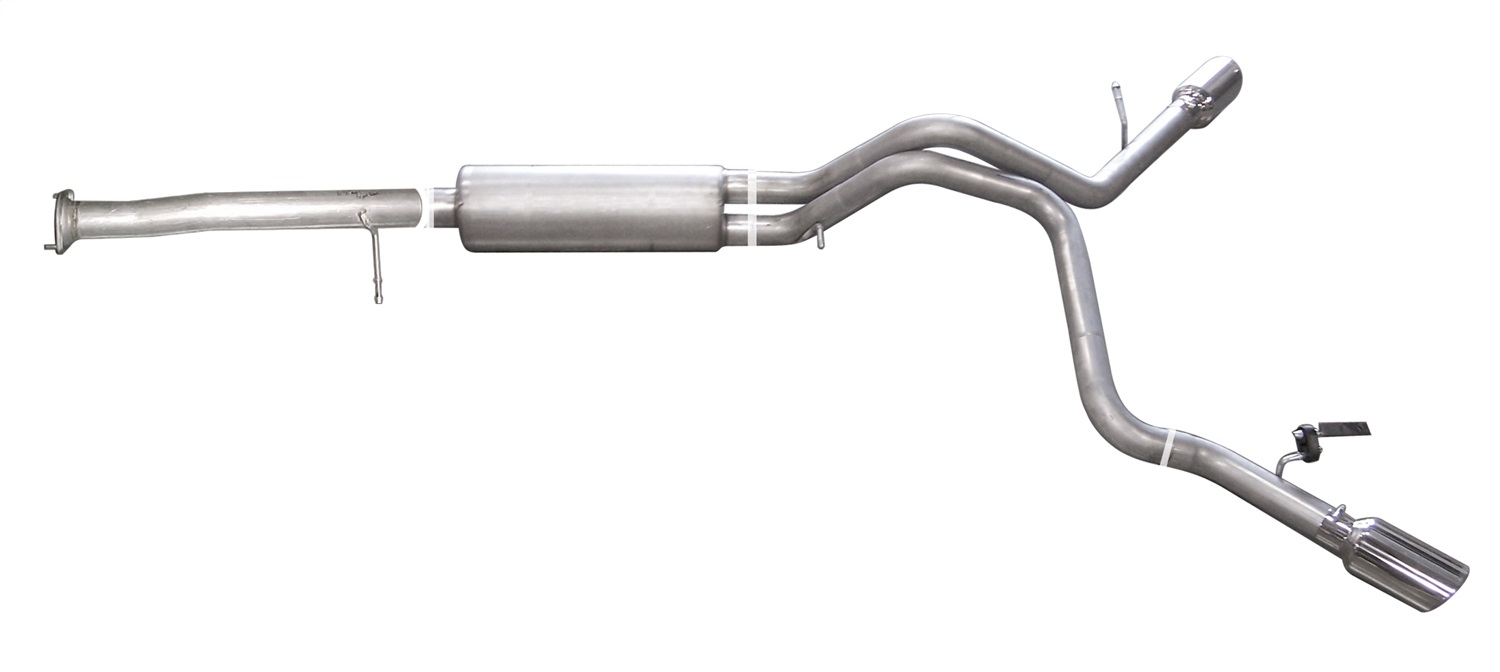 Cat-Back Dual Extreme Exhaust System, Stainless Fits select: 2007-2010 GMC YUKON XL DENALI, 2007-2010 CADILLAC ESCALADE