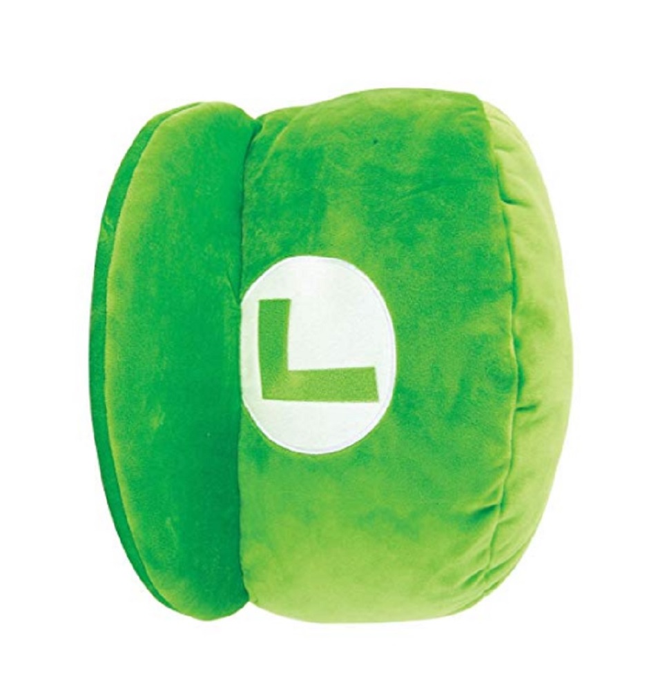 Plush Toy - Super Mario Brothers - Luigi Hat - Mocchi Mocchi - Jumbo 16 Inch