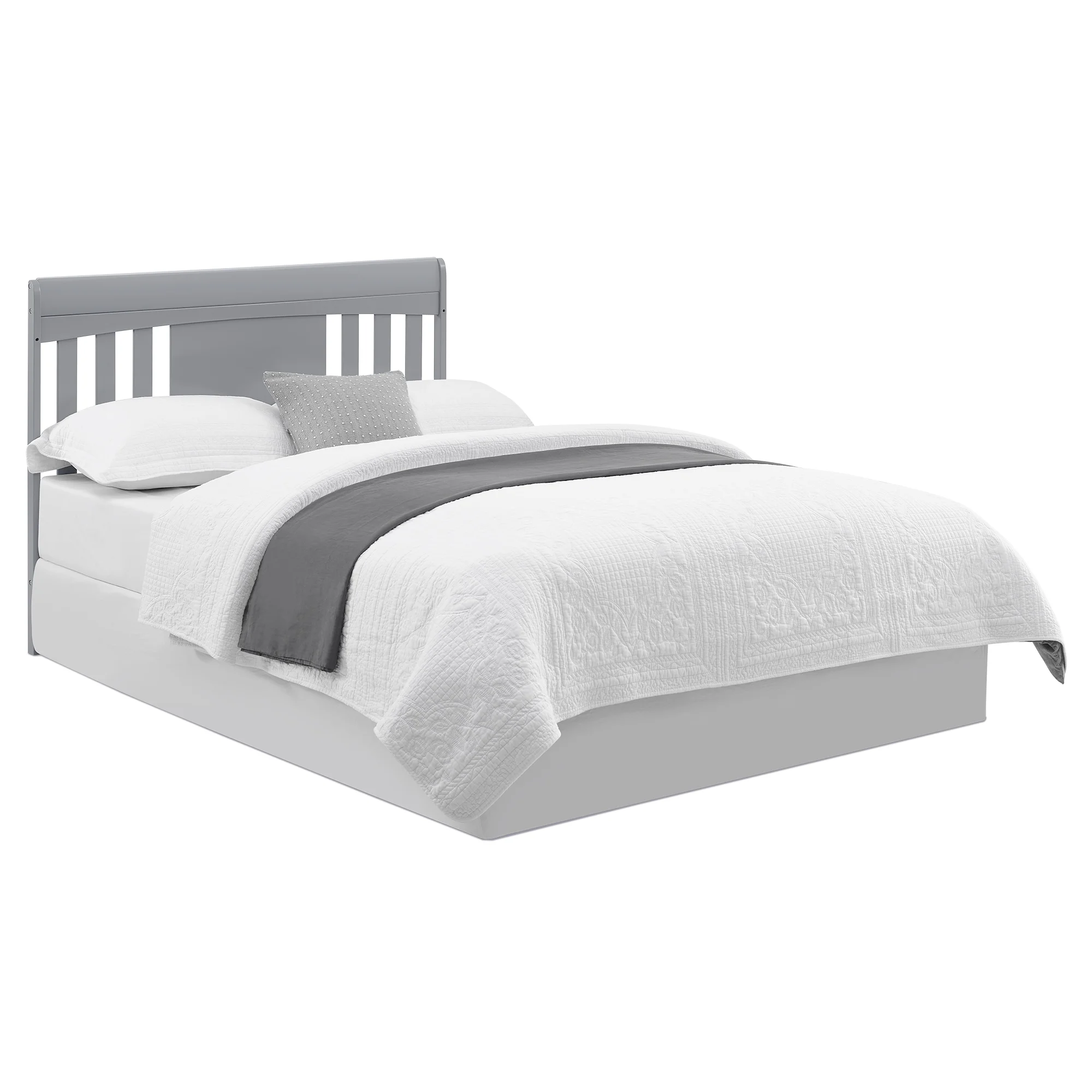 Delta Children Richmond 6-in-1 Convertible Baby Crib, Grey