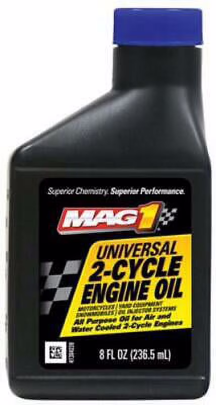 1PK Mag 1 8 OZ Universal 2-Cycle Engine Oil Designed For Various Small 2-C 12/PK