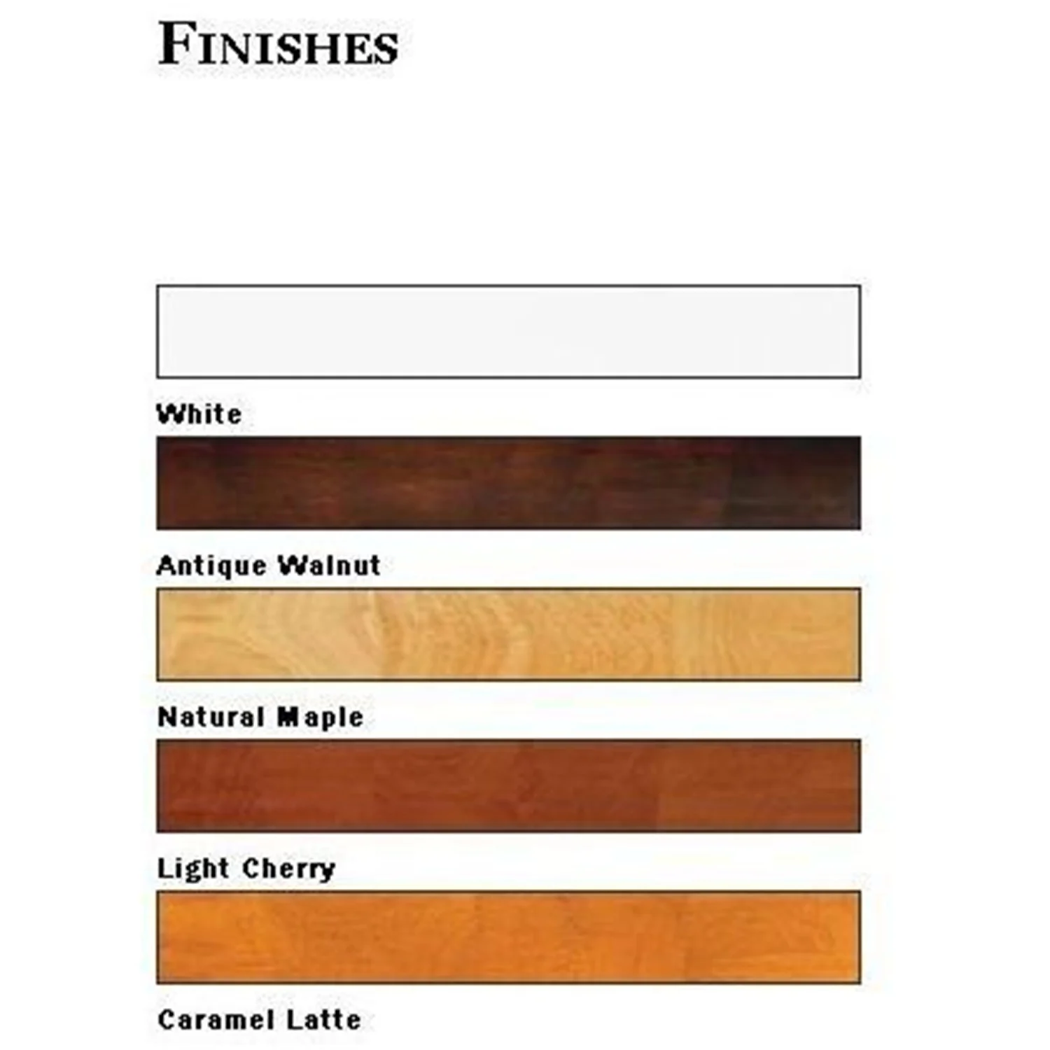 AFI Concord Platform Bed with Flat Panel Footboard-Color:White,Size:Full