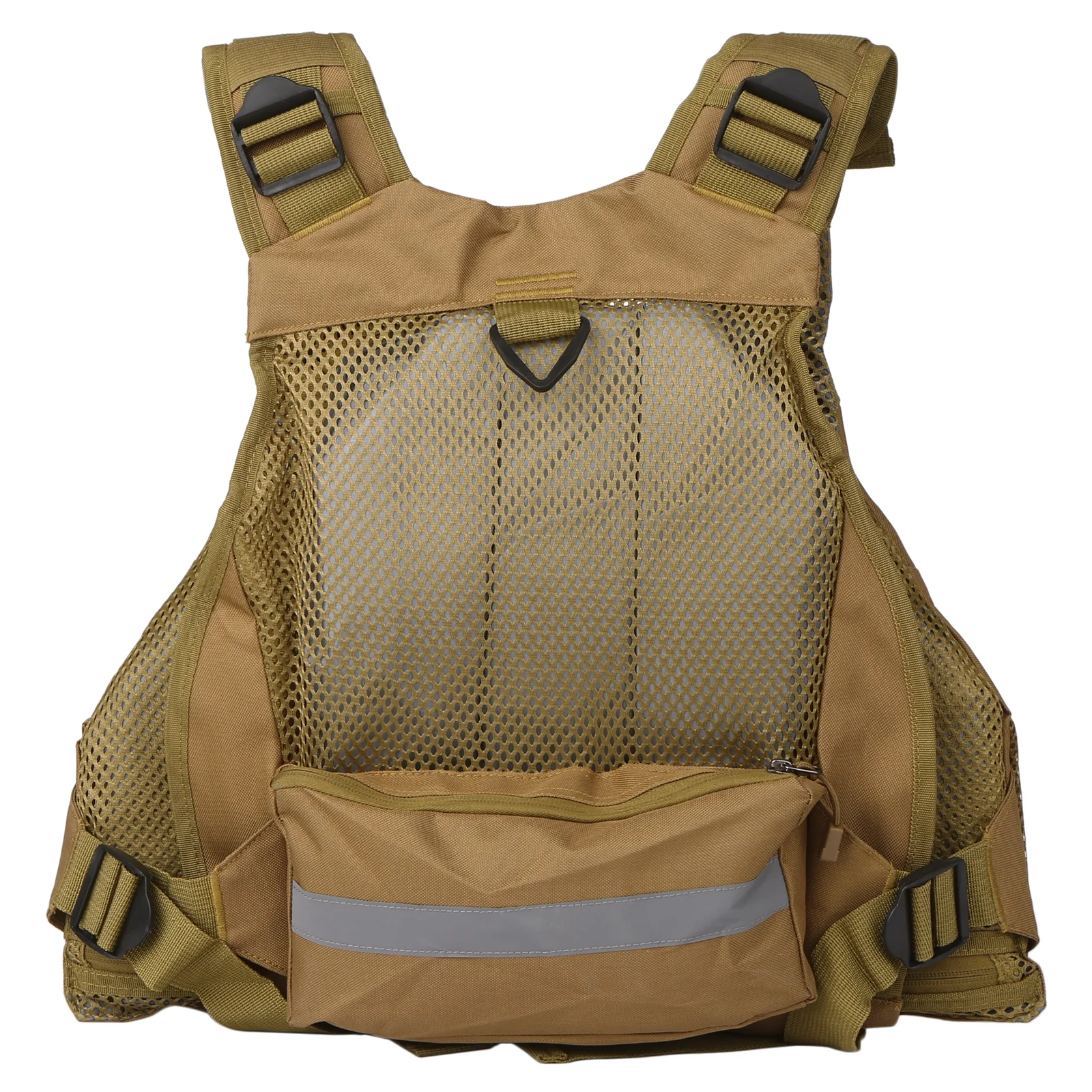 Outdoor Breathable Padded Fishing Superior 209lb Bearing Life Safety Jacket Swimming Sailing Waistcoat Utility Vest Floatation Device