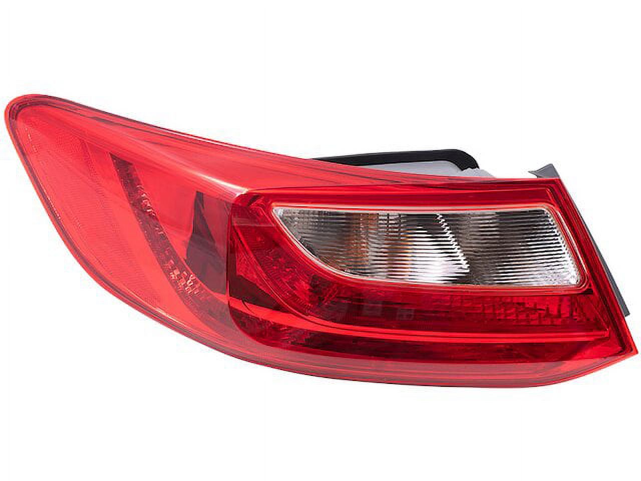 Left Tail Light Assembly - Compatible with 2013 - 2015 Honda Accord Coupe 2-Door 2014