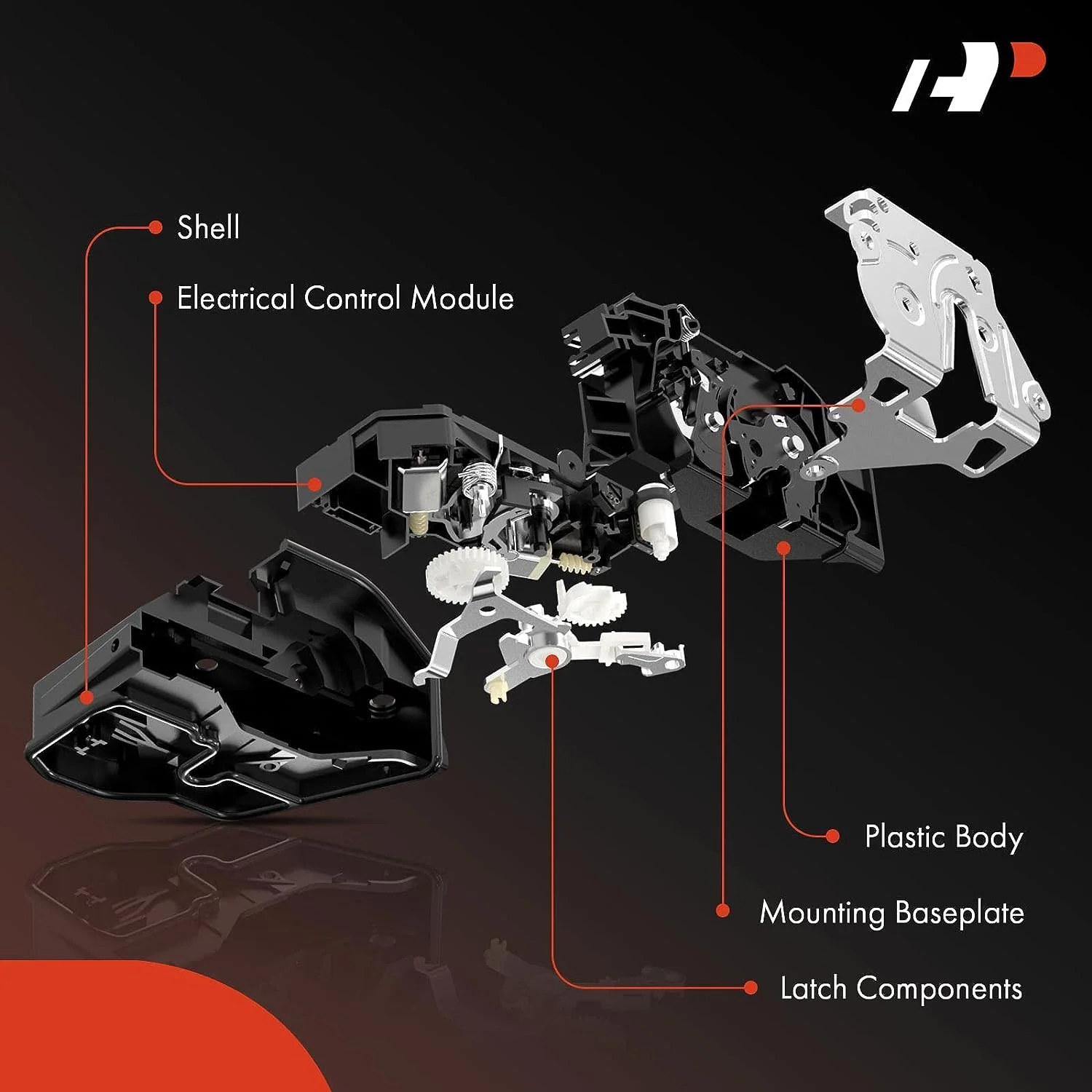 A-Premium Door Latch Lock Actuator Compatible with Chevy & Saturn Vehicles - Captiva Sport 2012-2015, Vue 2008-2010, Sport Utility - Front Left Driver Side, Replace# 22742971, 25845458, 25875782