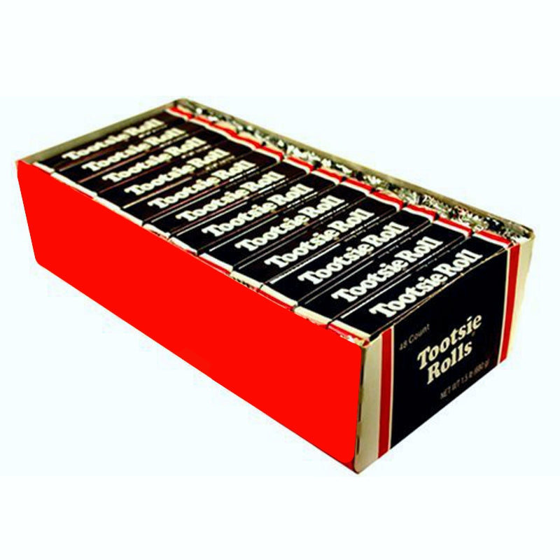 Tootsie Roll 0.5oz 48 Rolls 2 Boxes  Taffy Candy.