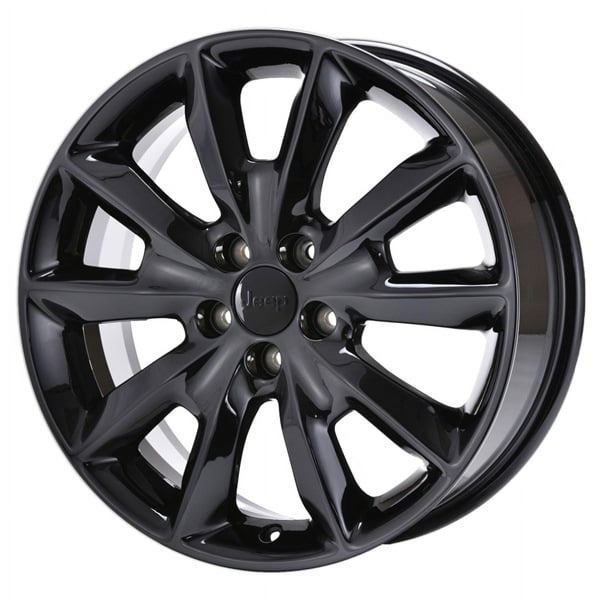 JEEP CHEROKEE 2014 - 2019 PVD BLACK CHROME Factory OEM Wheel Rim (Not Replicas)