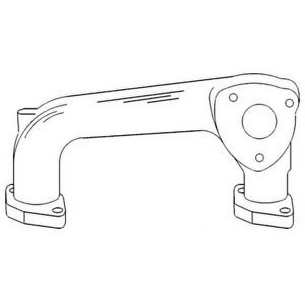 RAParts 37781341 Manifold Exhaust Fits Massey Ferguson 135