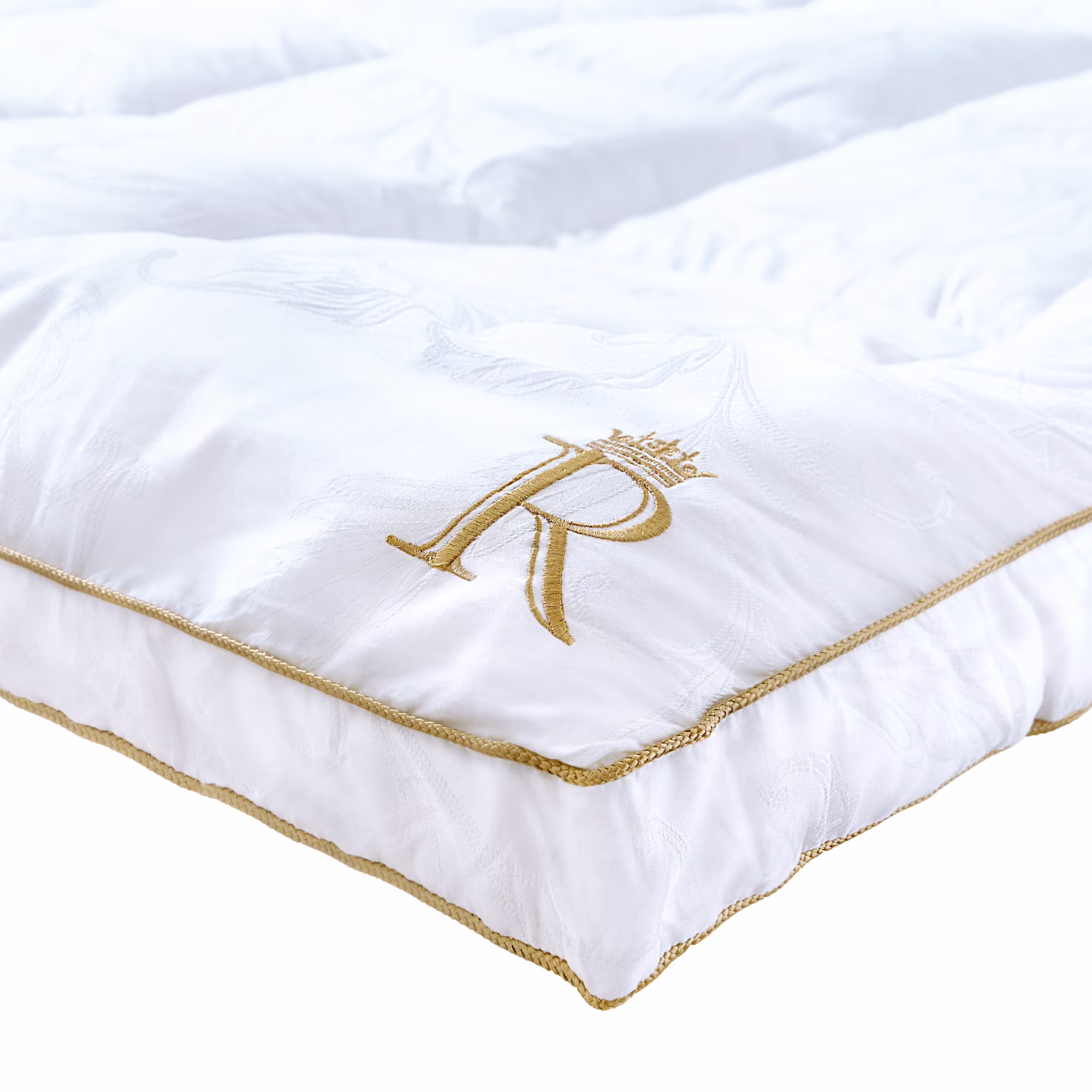 Royal Therapy Queen Size Mattress Topper, 8-23 inches Deep Pocket, 400 TC Cotton Mattress Pad 60-80