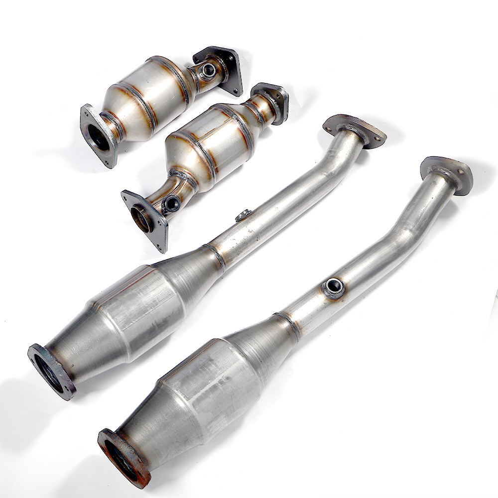 JahyElec Stainless Steel Catalytic Converter Kit 16399,16400,16467 - Fits Nissan 4.0L Frontier, Xterra, Pathfinder 2005-17