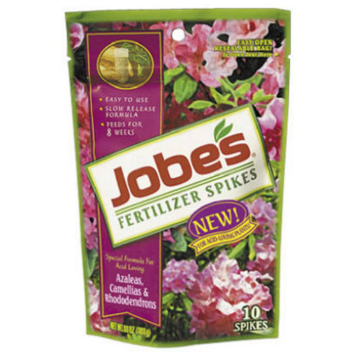 Jobe's 04101 Fertilizer Spikes Root Feeder, Gray/Light Brown, 16 oz.