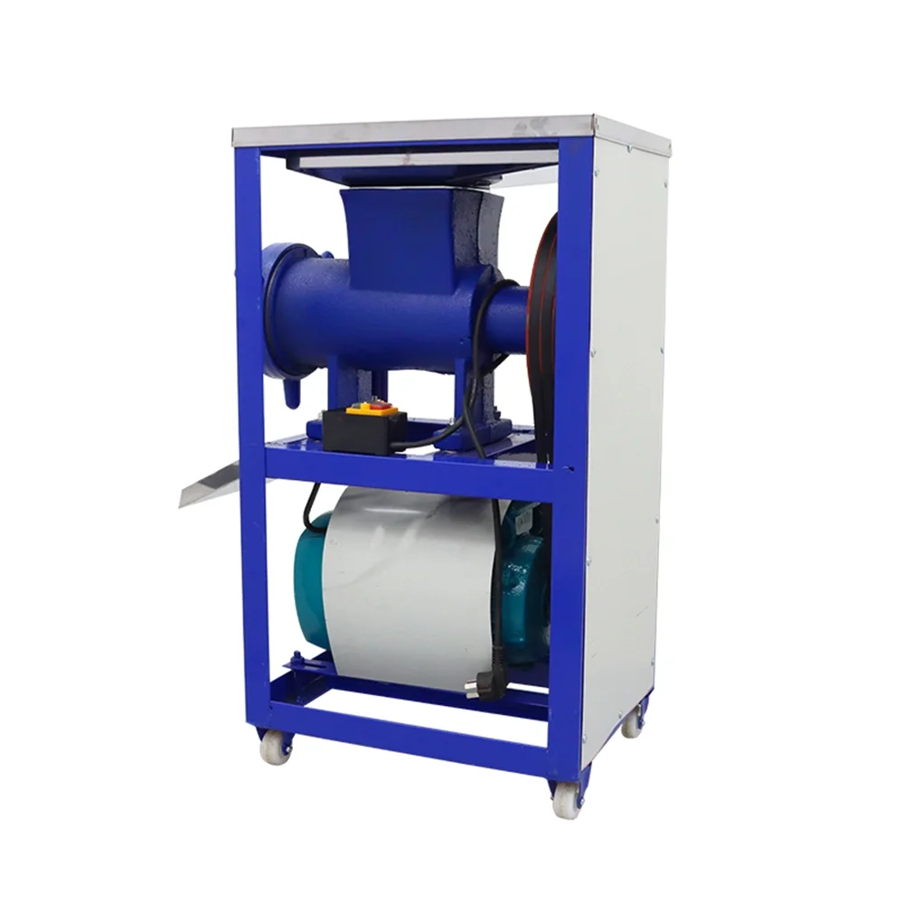 Techtongda Electric Bone Crusher Feed Processer Stainless Steel Meat Grinder 220V 3KW