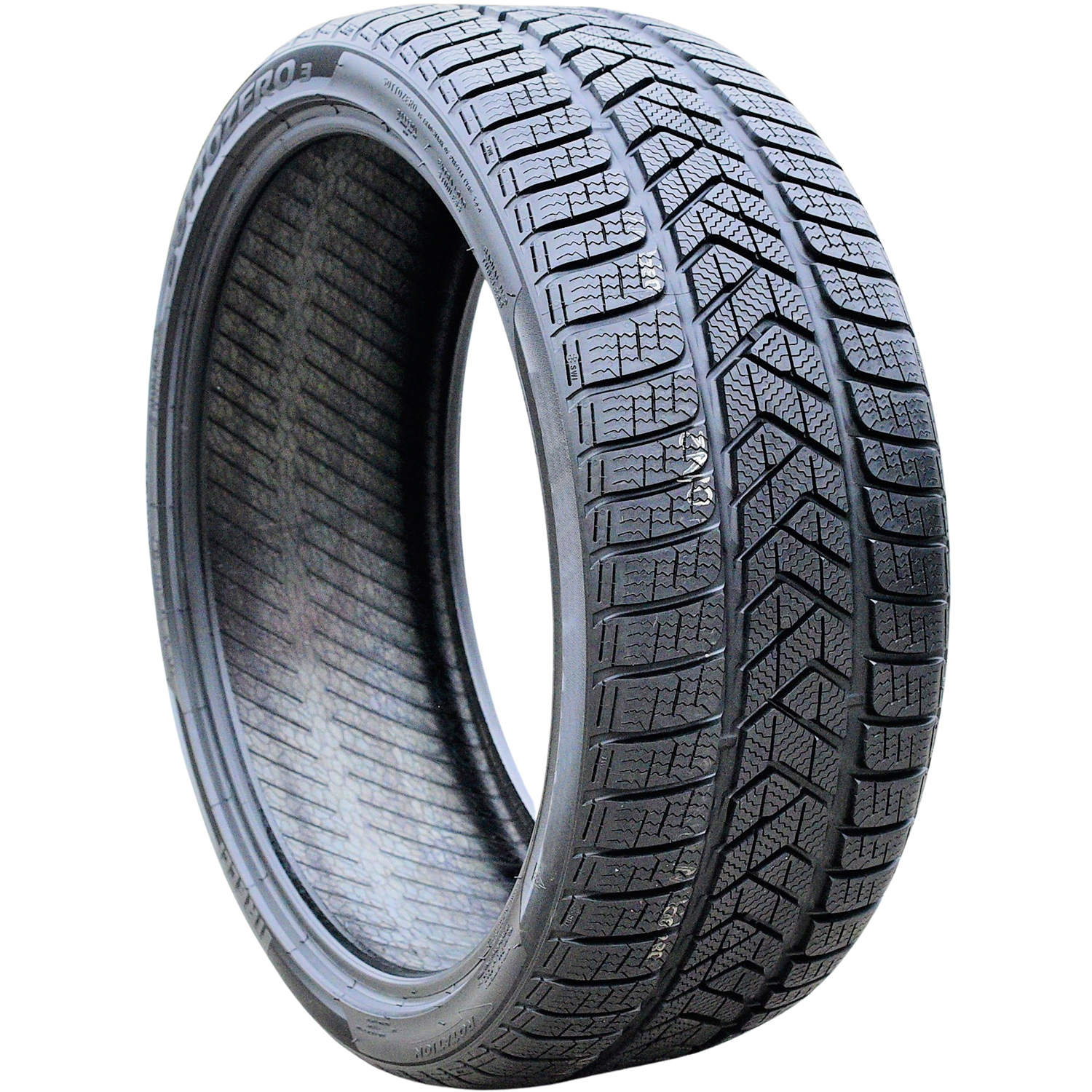 Pirelli Winter Sottozero 3 255/40R19 96 V Tire Fits: 2017 Volkswagen Tiguan Highline, 2014-16 Volkswagen Tiguan R-Line