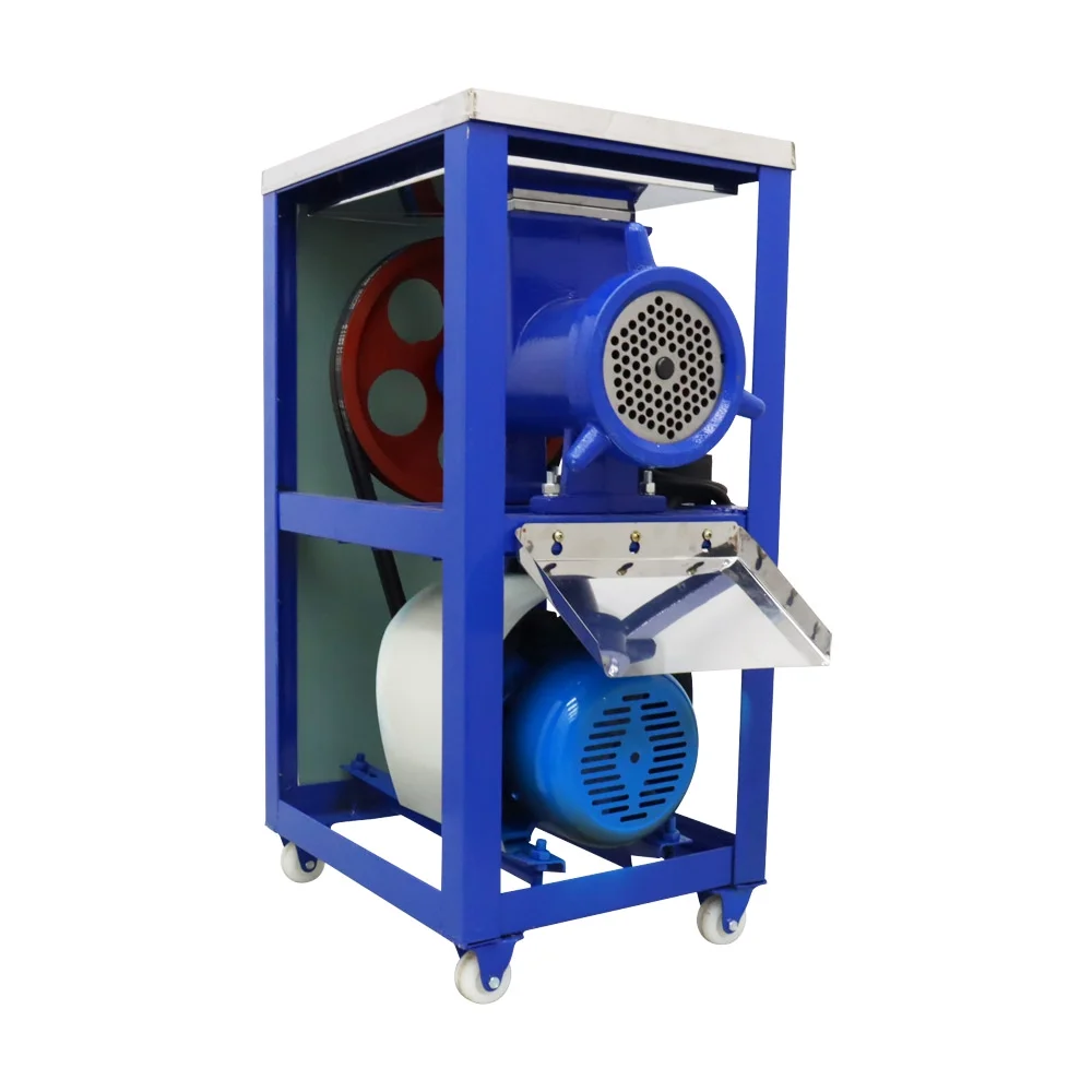 PreAsion Electric Bone Crusher Feed Processer Meat Fish Chicken Bones Grinder Chopper 220V 2.2KW