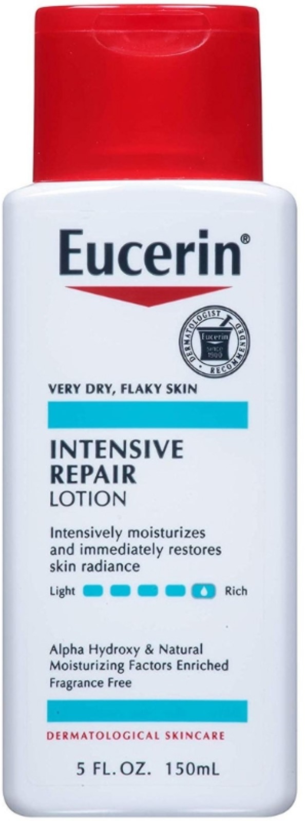 Eucerin Intensive Repair Rich Lotion, 5 oz - (Pack of 2)