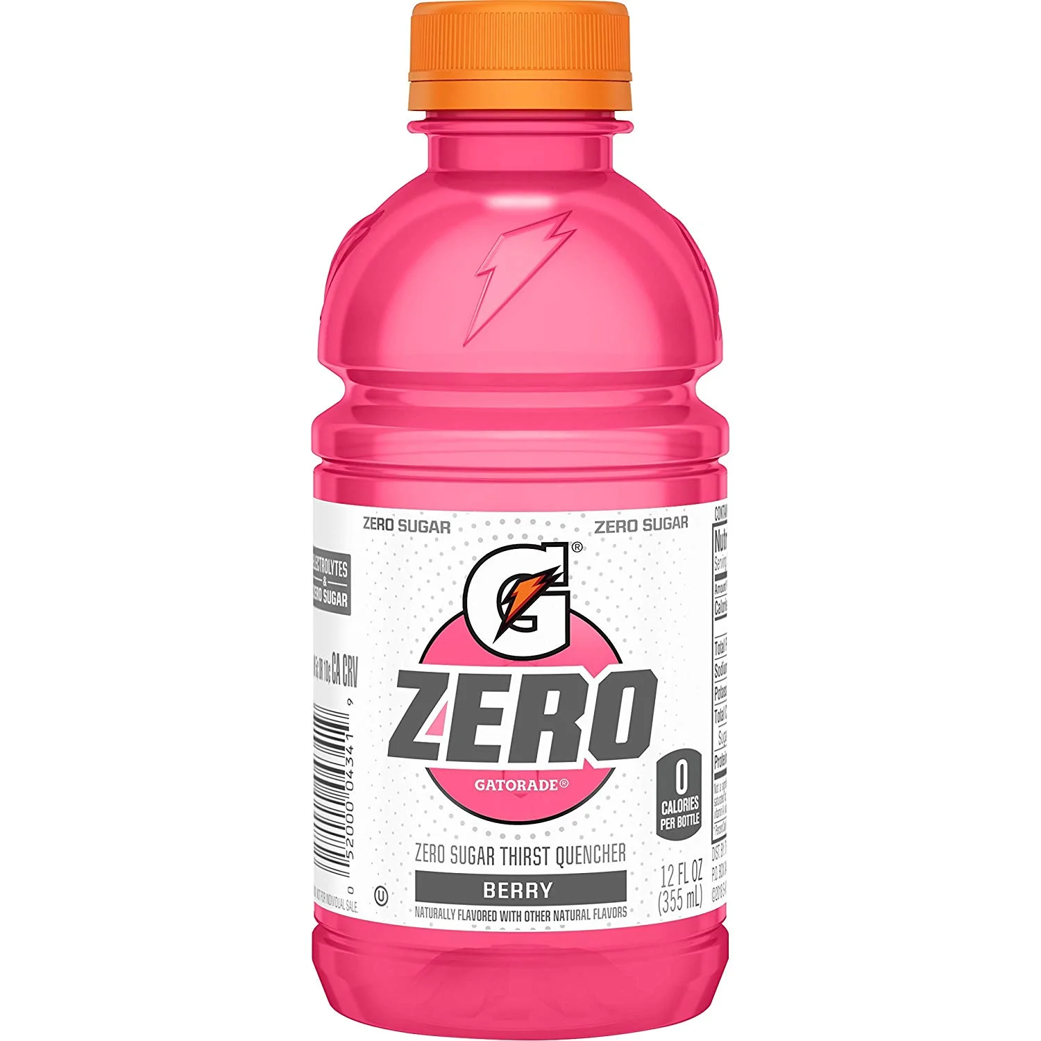 Gatorade Zero Sugar Thirst Quencher Sport Drink, Variety Pack, 12 Fl Oz, 24 Bottles