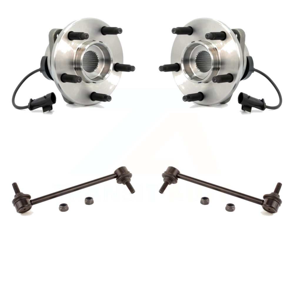 Transit Auto - Front Hub Bearing Assembly And Link Kit For Chevrolet HHR With FE1 Suspension 9.86